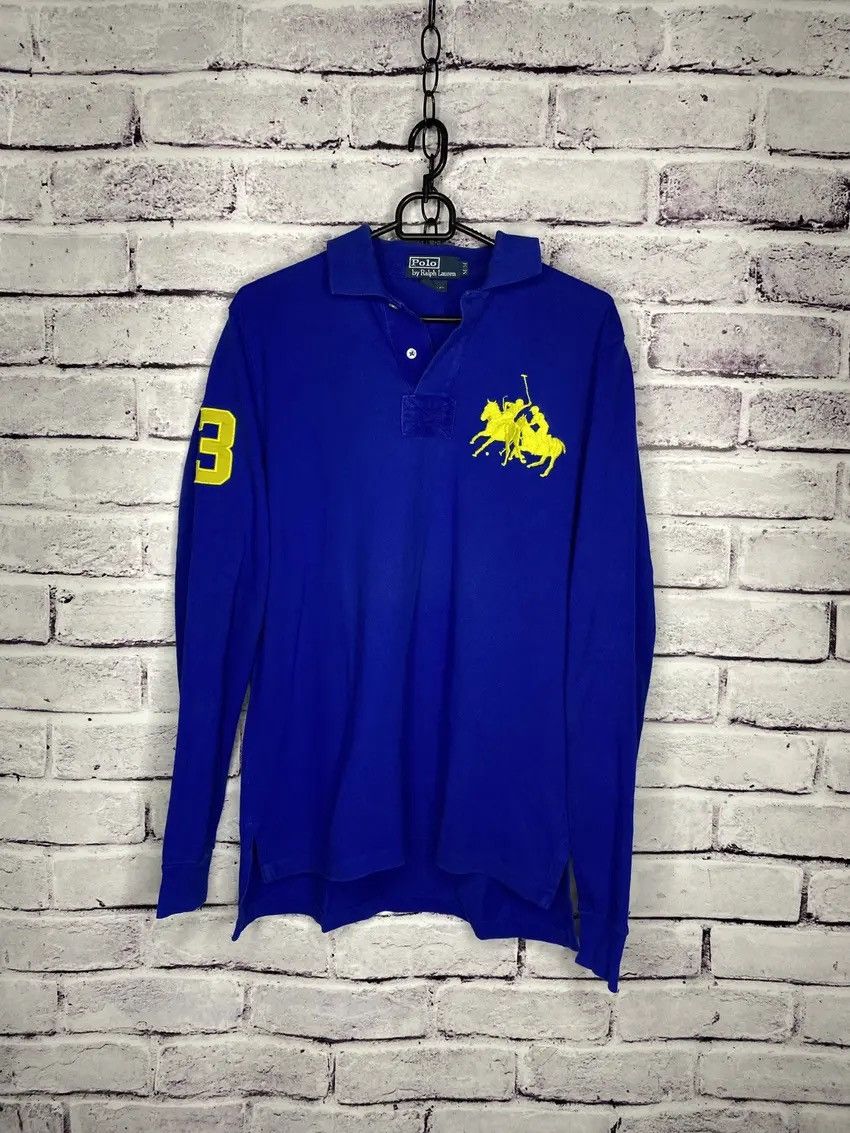 Ralph Lauren MENS VITAGE POLO RALF LAUREN LONG SLEEVE T-SHIRT BIG PONY Size US M / EU 48-50 / 2 - 1 Thumbnail