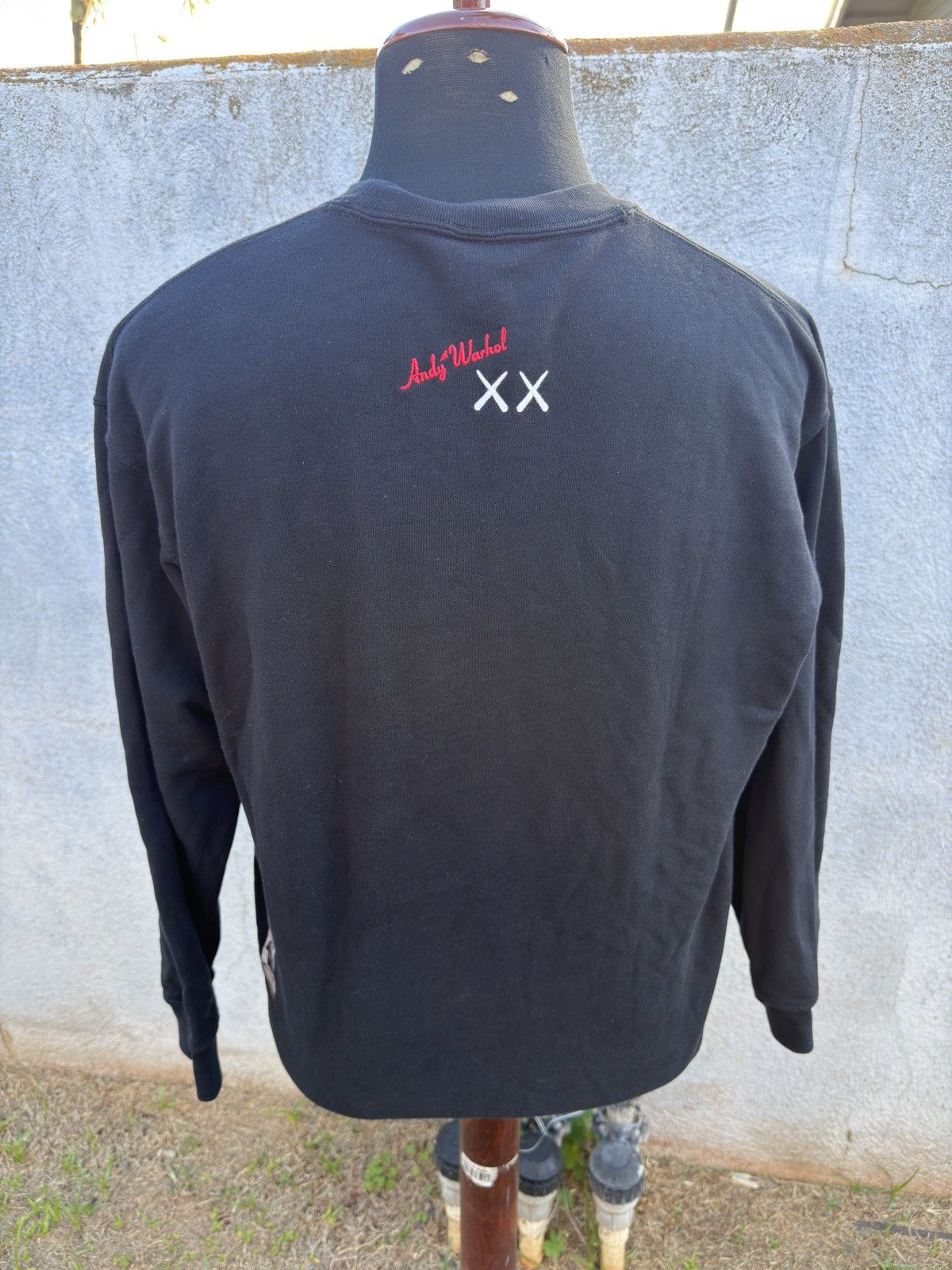 Andy Warhol × Uniqlo PreOwned KAWS x Uniqlo Warhol Graphic Sweatshirt Men's L Size US L / EU 52-54 / 3 - 2 Thumbnail