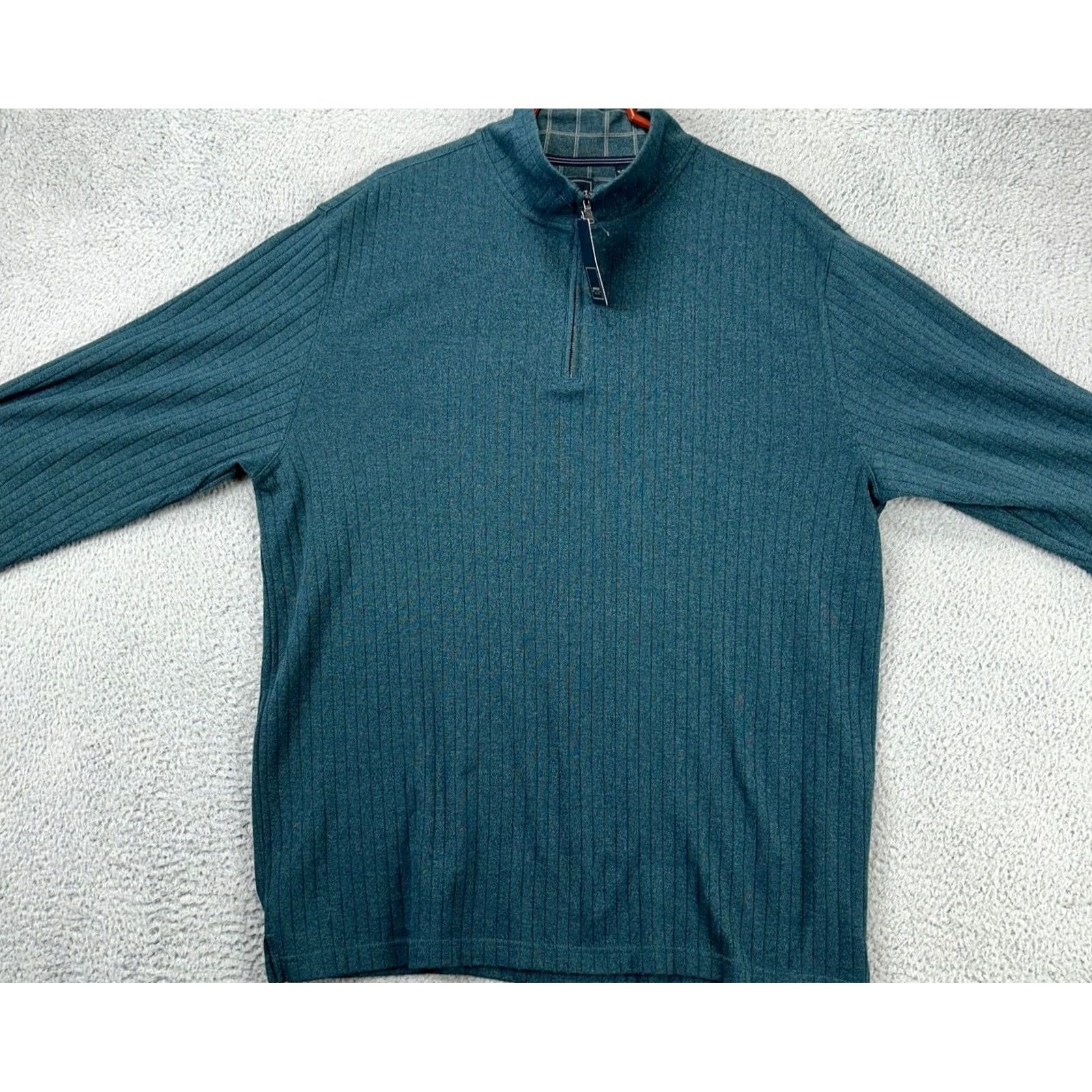 Arrow Arrow Sweatshirt Adult XL Blue Quater Zip Pullover Long Sleeve Mens NEW Size US XL / EU 56 / 4 - 3 Thumbnail