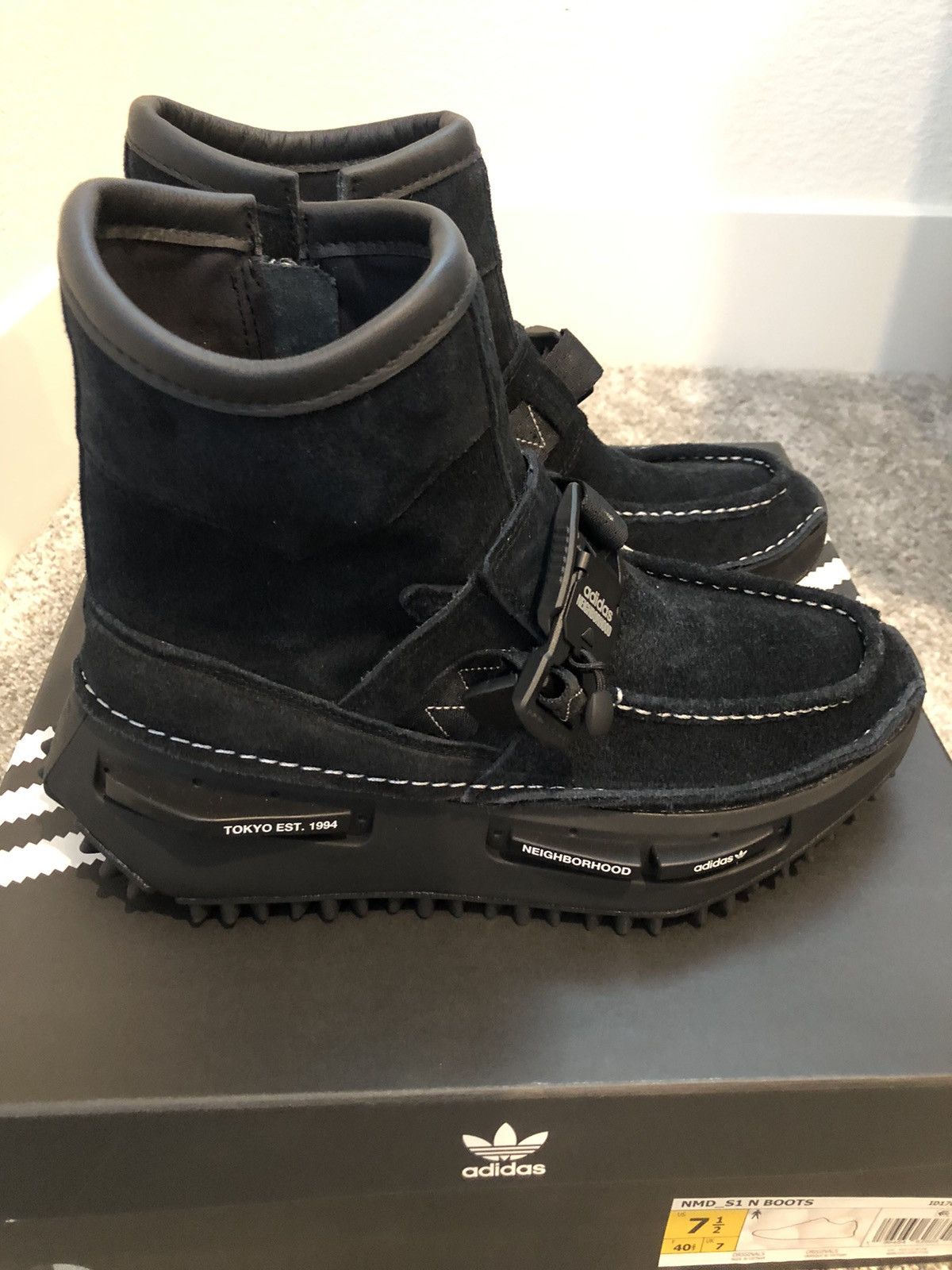 Adidas × Neighborhood Adidas x Neighborhood NMD S1 N Boots Men’s Size 7.5 Size US 7.5 / EU 40-41 - 4 Thumbnail