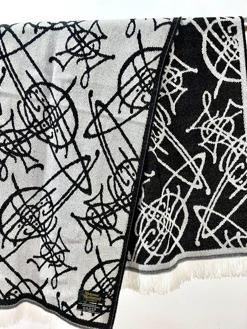 Vivienne Westwood Vivienne Westwood Wool Scarf Size ONE SIZE - 1 Thumbnail