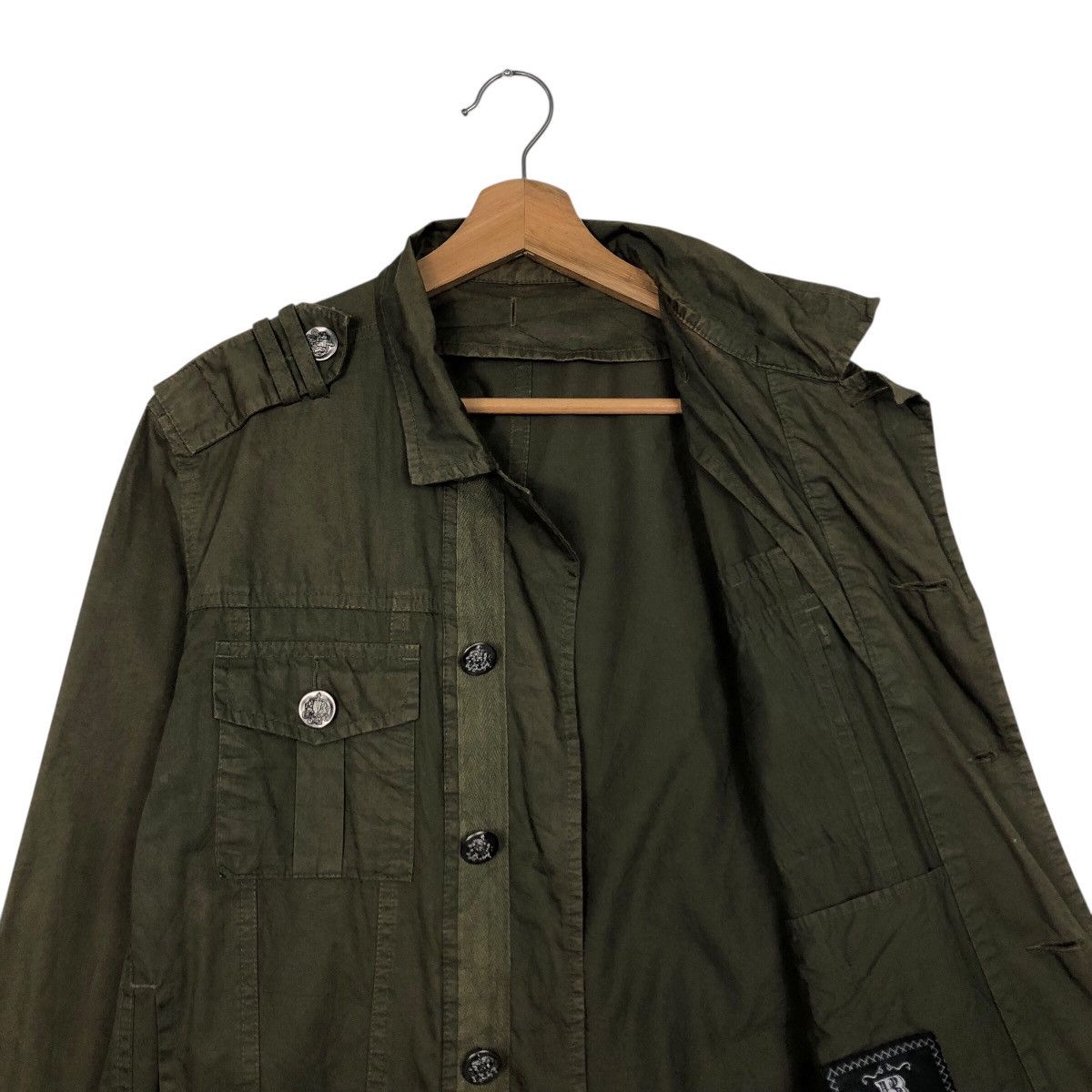 Japanese Brand BEAMS Olive Military Utility Jacket – Archive Japan (M) Size US M / EU 48-50 / 2 - 13 Thumbnail