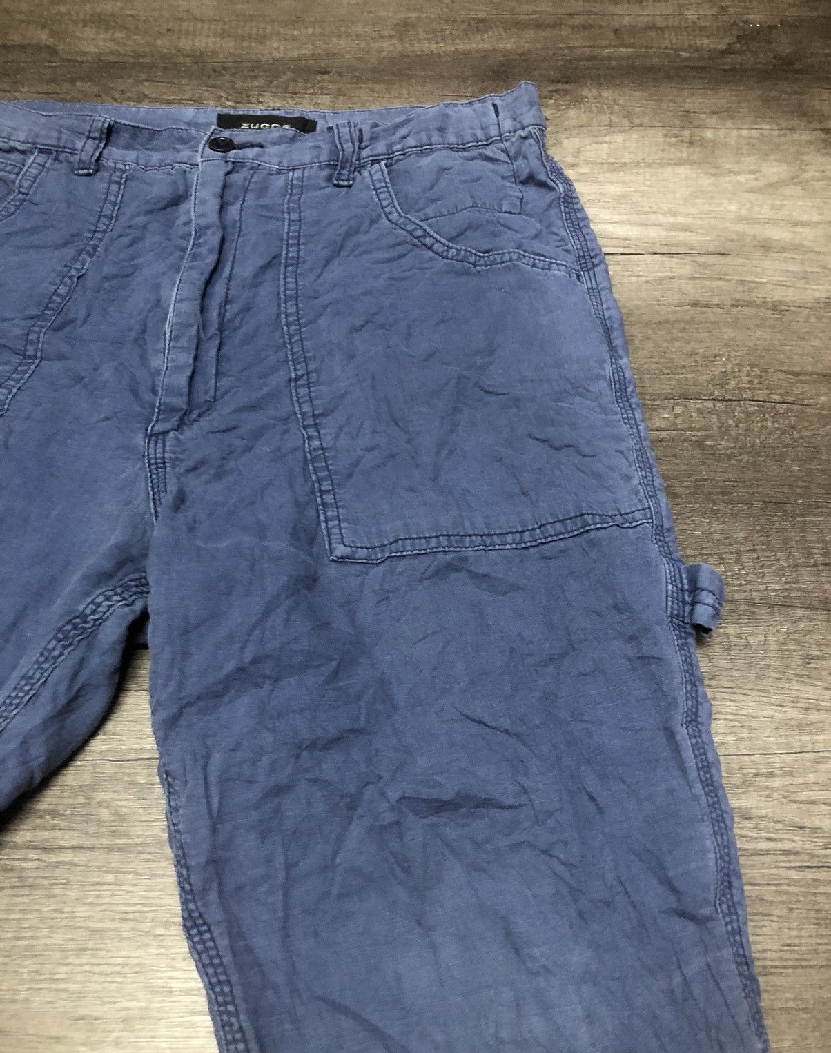 CABANE de ZUCCa × Issey Miyake × Zucca Vintage ZUCCA Carpenter Pant Size US 30 / EU 46 - 10 Thumbnail