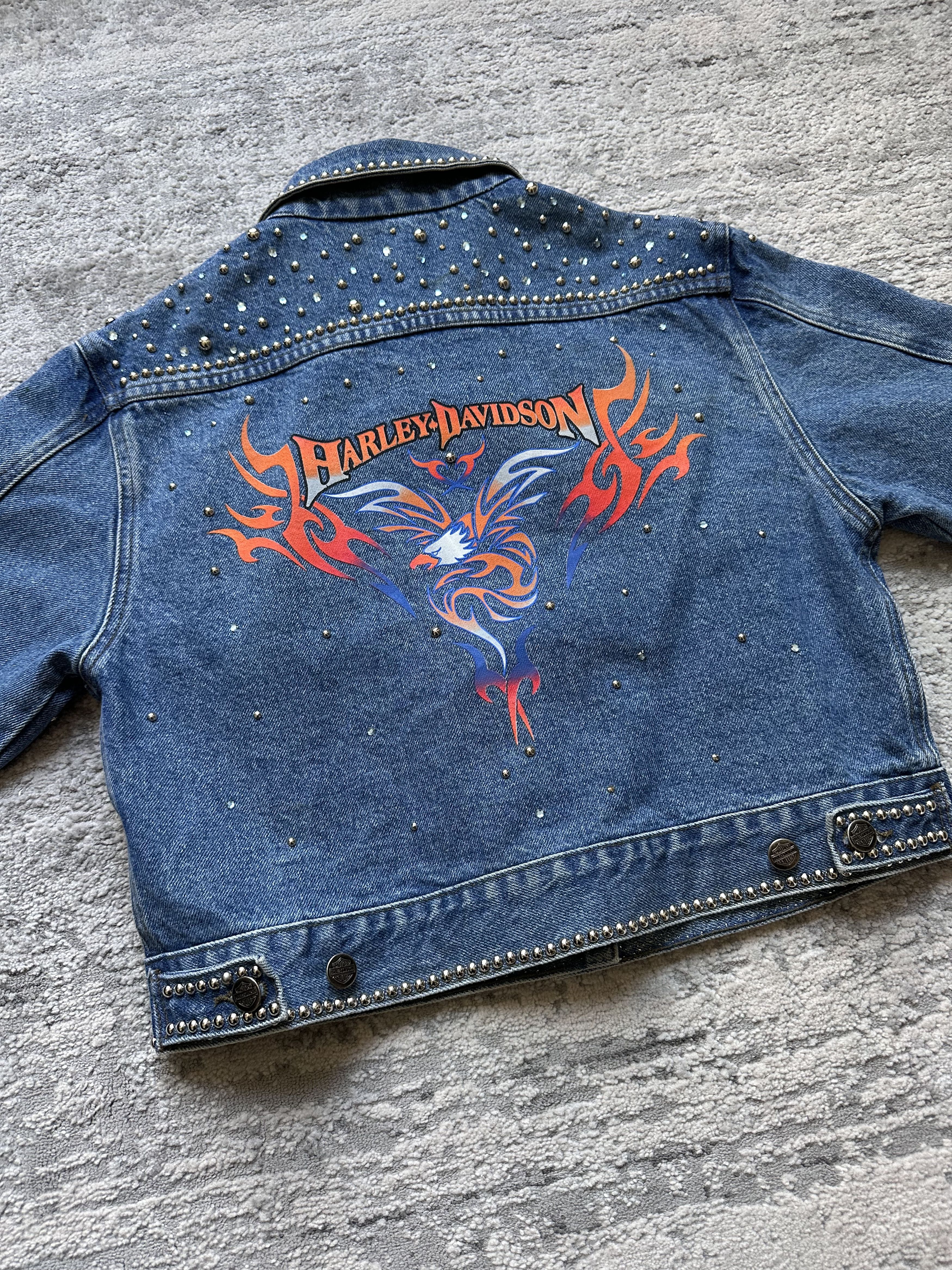 Harley Davidson Harley Davidson Jeans Jacket Size S / US 4 / IT 40 - 12 Thumbnail