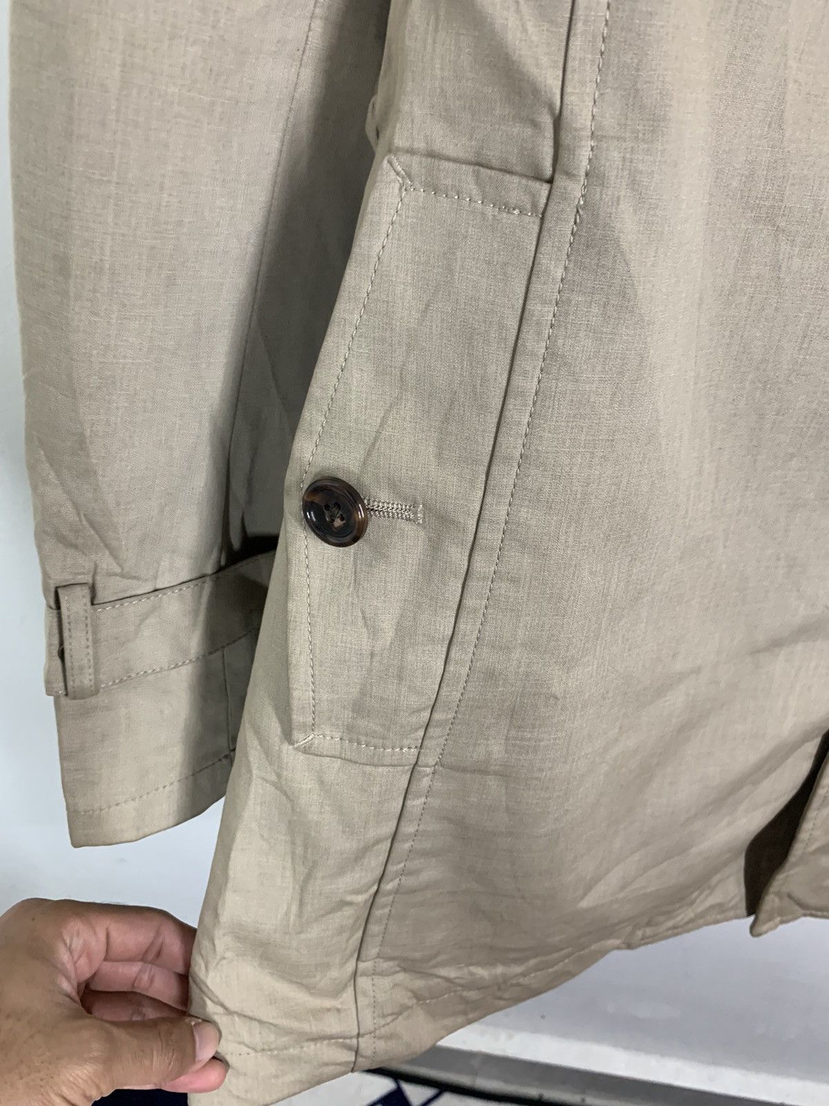 Japanese Brand × Vintage Vintage Japanese Brand Trench Coat Size US XL / EU 56 / 4 - 13 Thumbnail