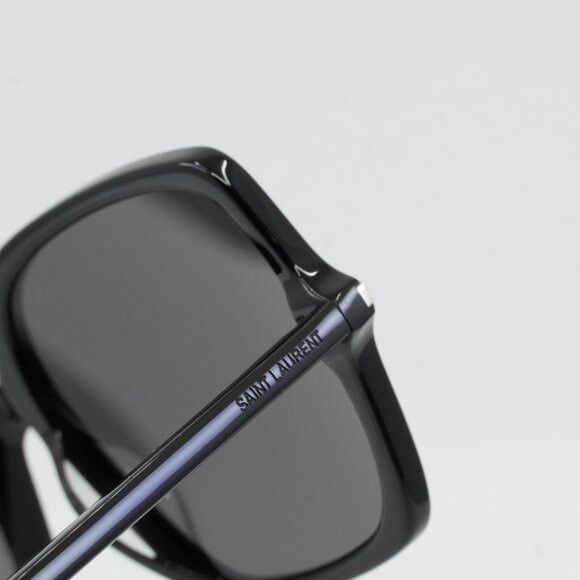 Saint Laurent Paris 🕶️ New Saint Laurent SL591 001 Sunglasses - Black Frame Size ONE SIZE - 7 Thumbnail