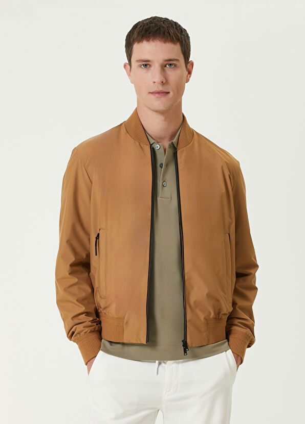 Ermenegildo Zegna o1s1rm0225 RUDT35A Bomber Jacket in Brown Size US M / EU 48-50 / 2 - 1 Thumbnail