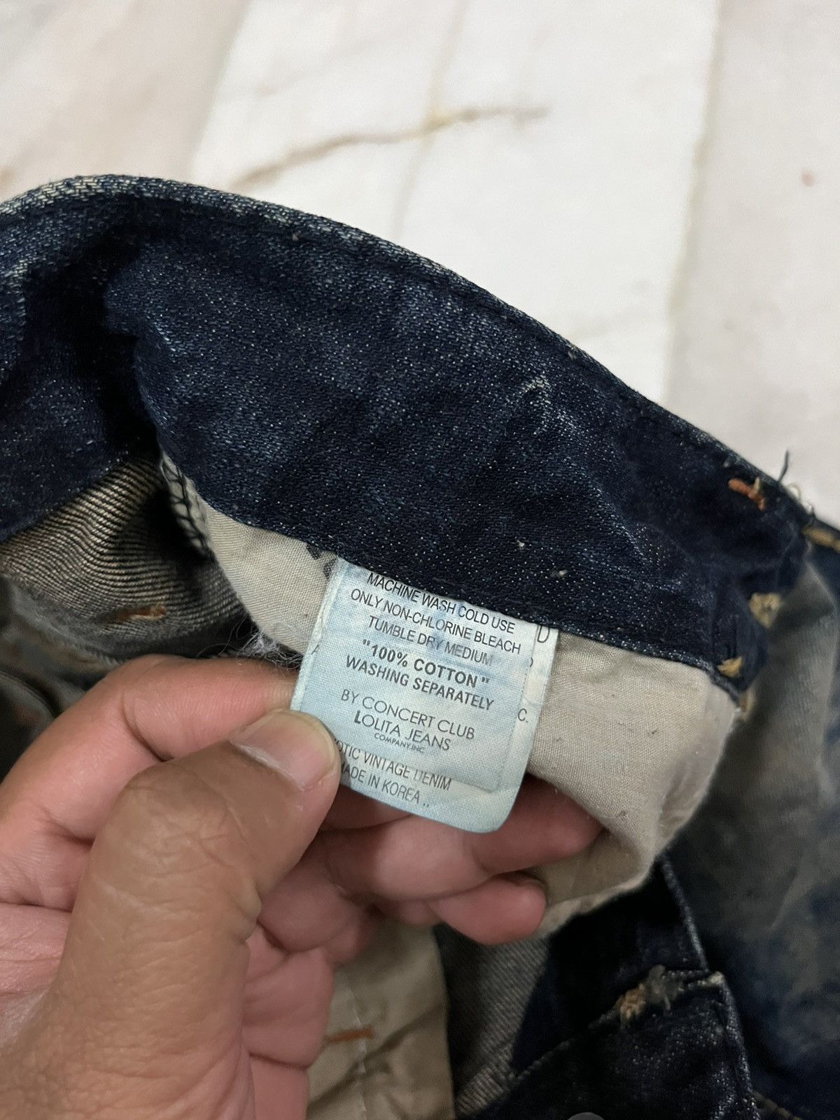 Japanese Brand Yoshitomo Nara Lolita jeans denim Size 29" - 12 Thumbnail