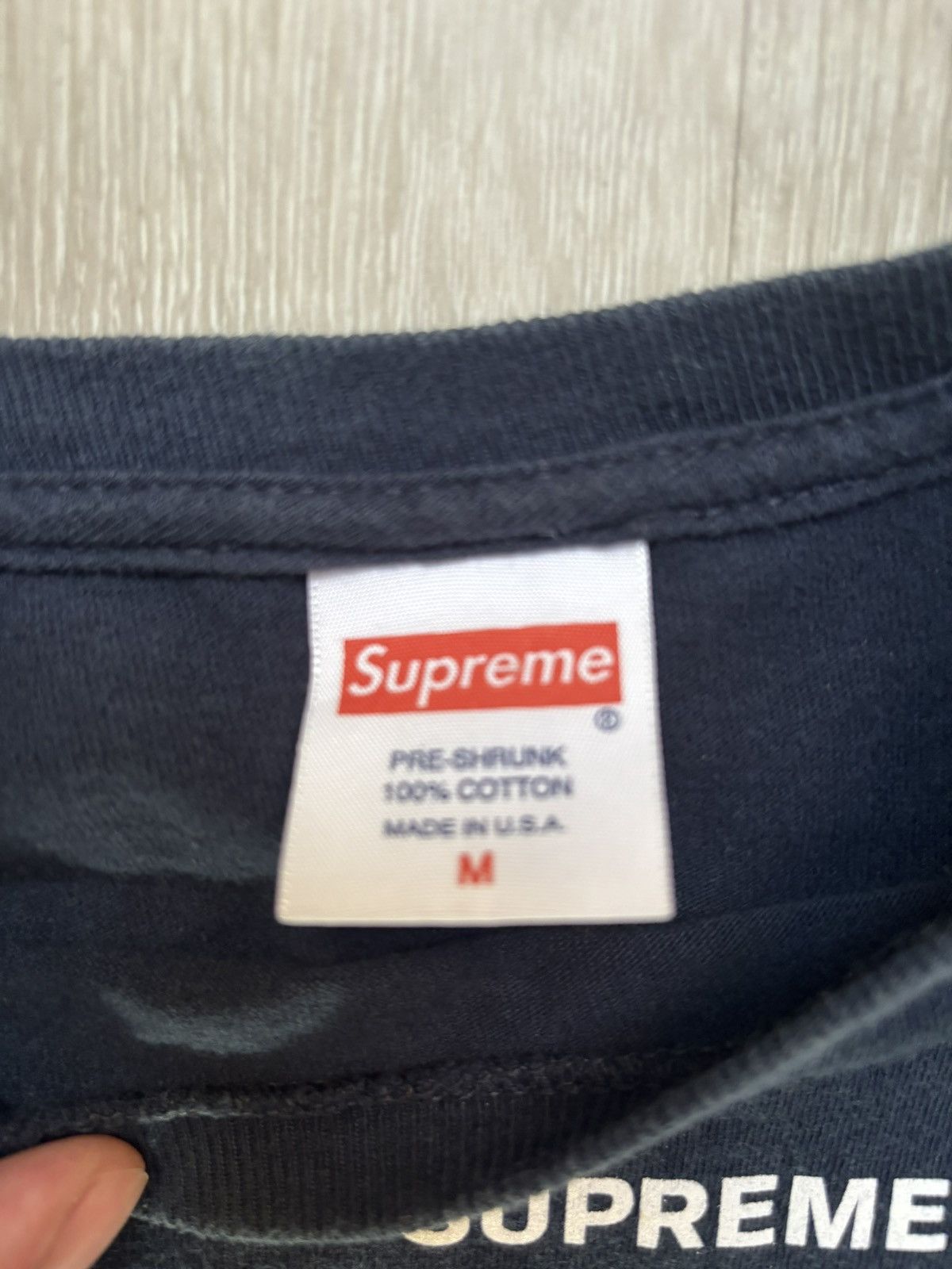 Supreme supreme tee Size US M / EU 48-50 / 2 - 3 Thumbnail