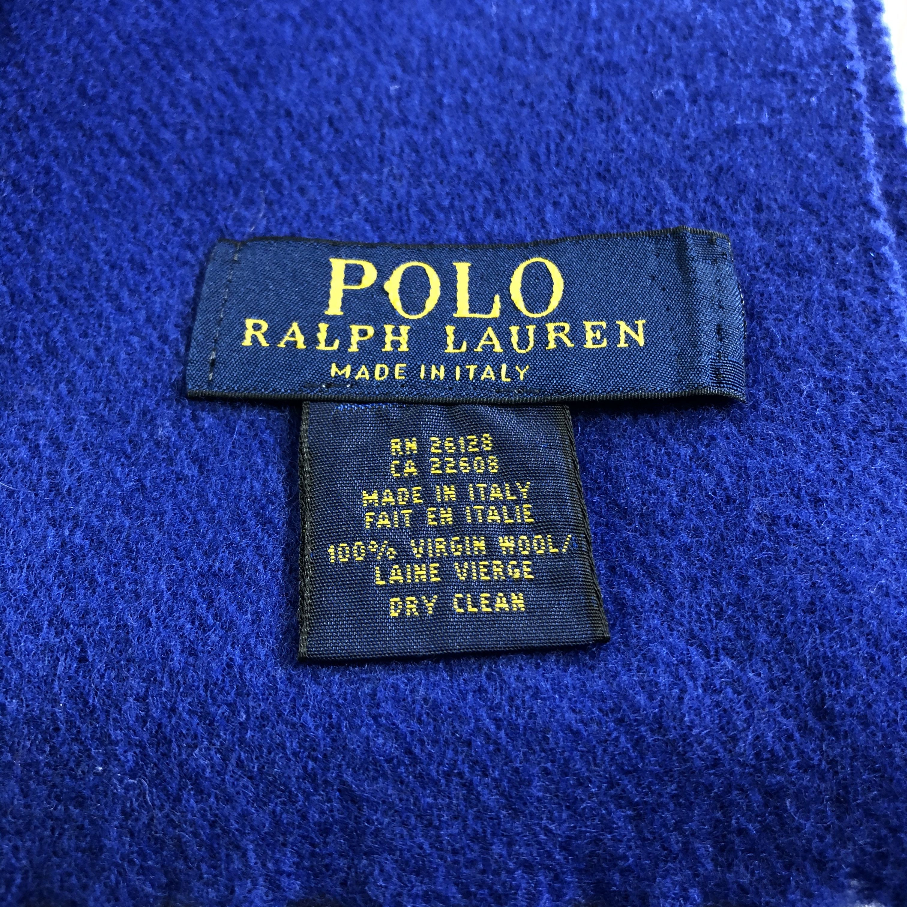 Polo Ralph Lauren Polo Ralph Lauren Wool Scarf Muffler Neckwear V2446 Size ONE SIZE - 5 Thumbnail