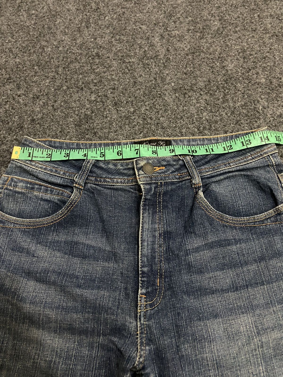 Japanese Brand Vintage Y2K Natural fit strectch denim pants flare Size 26" / US 2 / IT 38 - 10 Thumbnail