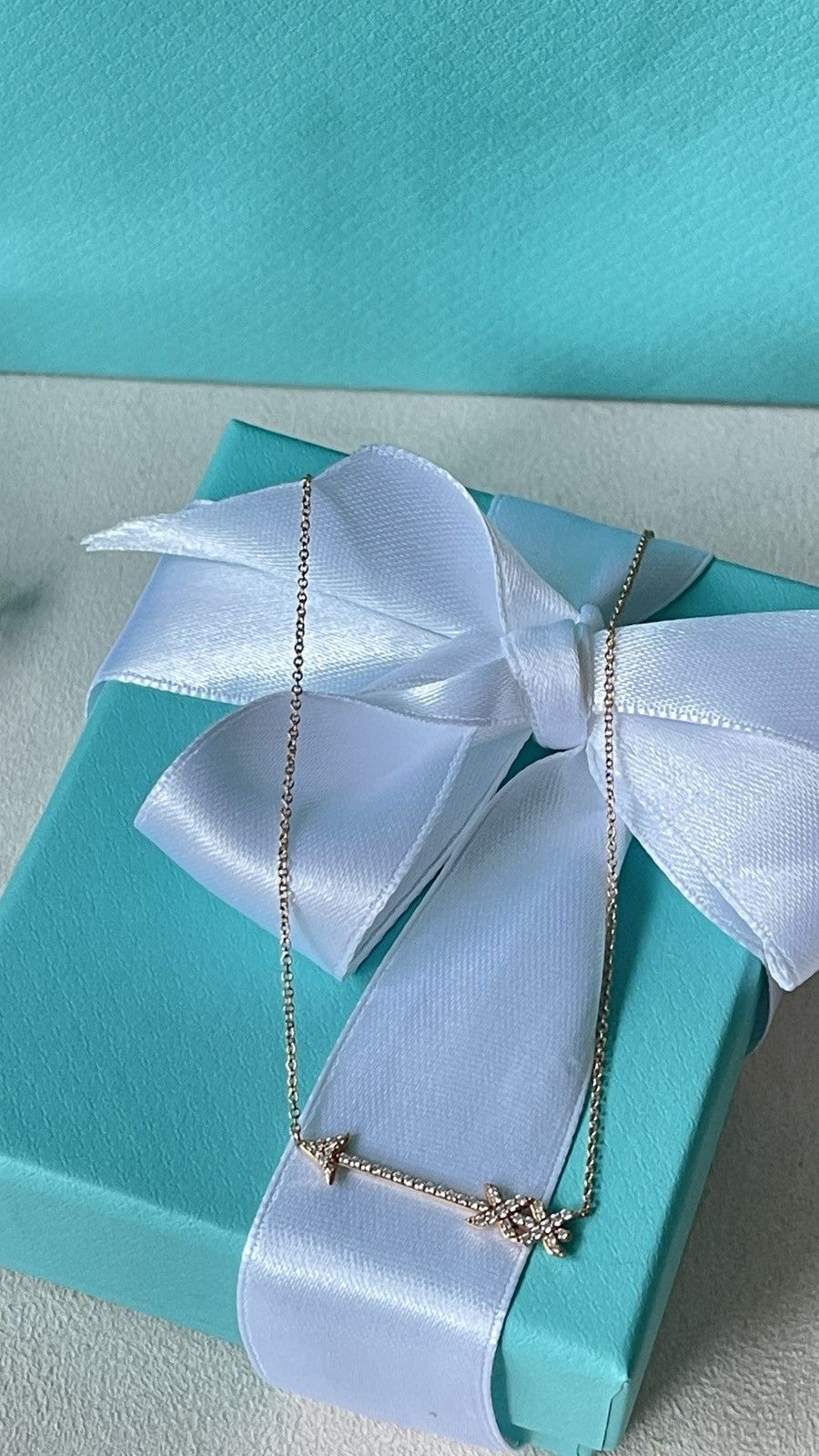 Tiffany & Co. Tiffany & Co Paloma Picasso RG Arrow Pendant 18” NEW $5,500 Size ONE SIZE - 7 Thumbnail