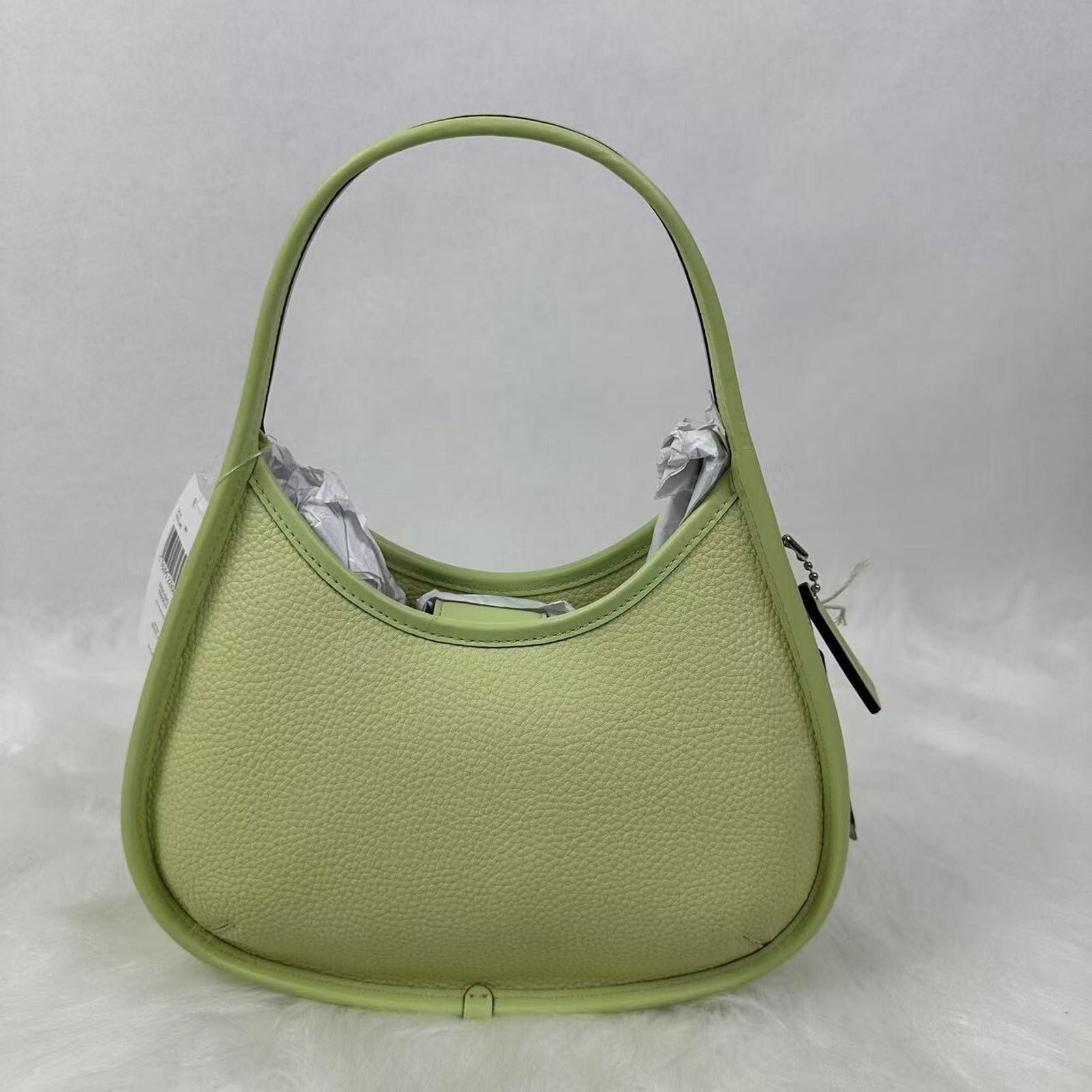 Coach Coach Ergo Shoulder Bag In Coachtopia Leather In Pale Lime Size ONE SIZE - 3 Thumbnail