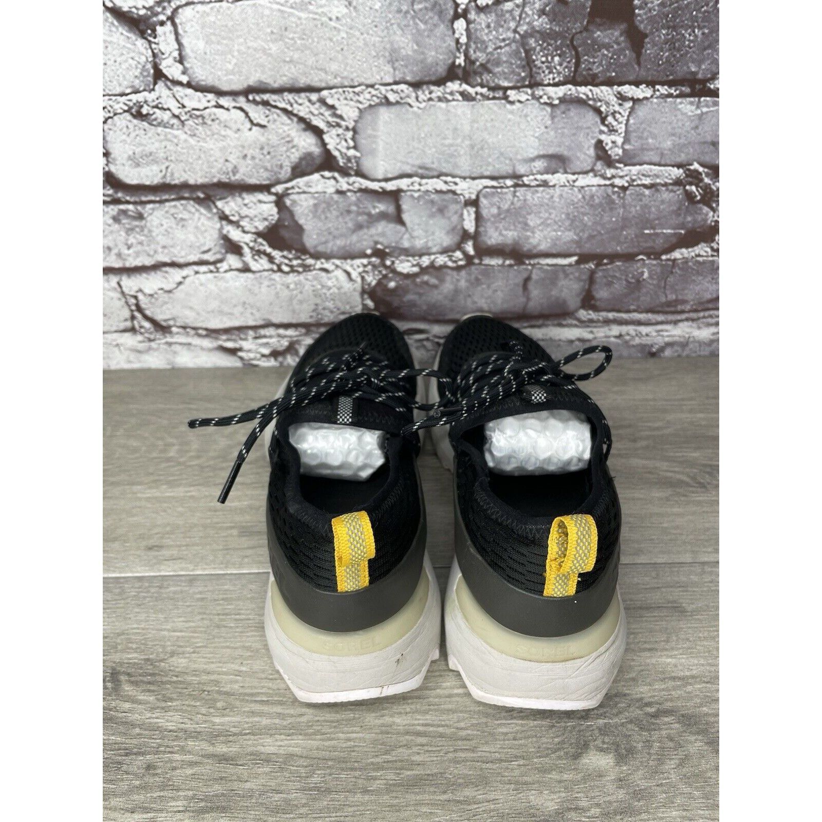 SOREL Sorel NL4694-010 Black Synthetic LaceUp White Casual Shoes W Size US 7.5 / IT 37.5 - 12 Thumbnail