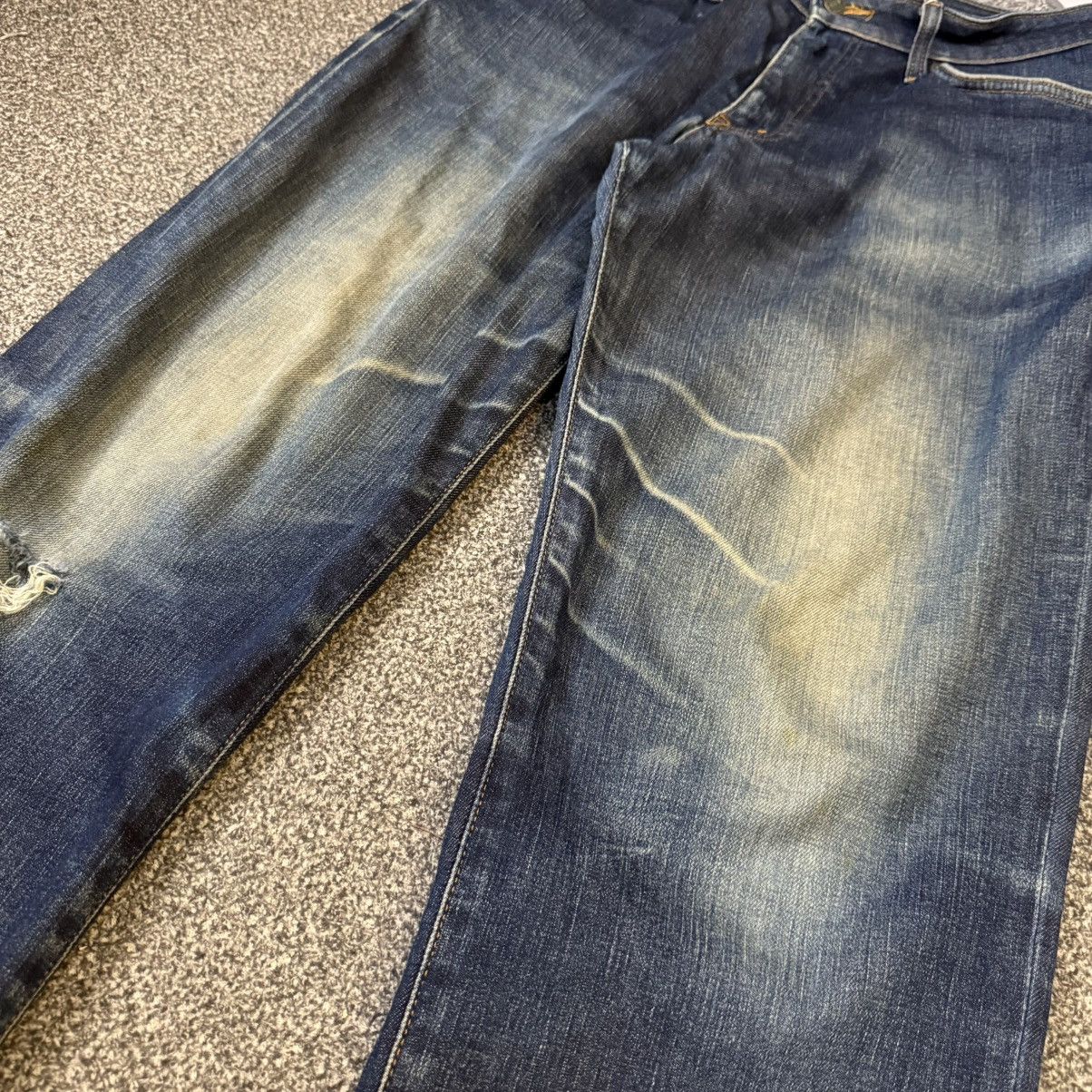 Seditionaries 🔥🇯🇵 Japanese Edwin 503 Flex Distressed Denim Size US 34 / EU 50 - 5 Thumbnail