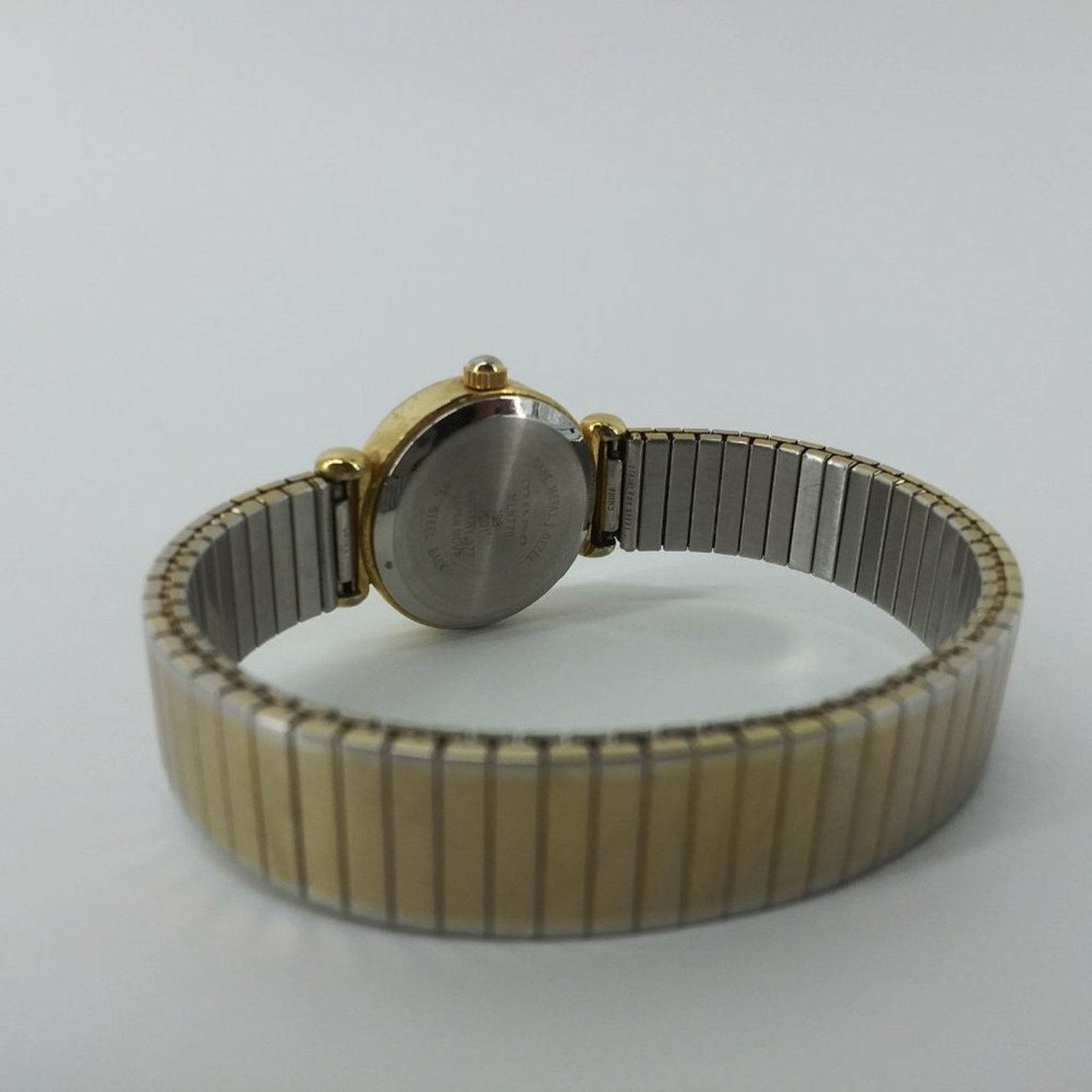 Other Vintage Milan Womens Gold Tone Stretch Bracelet Wristwatch Size ONE SIZE - 5 Thumbnail