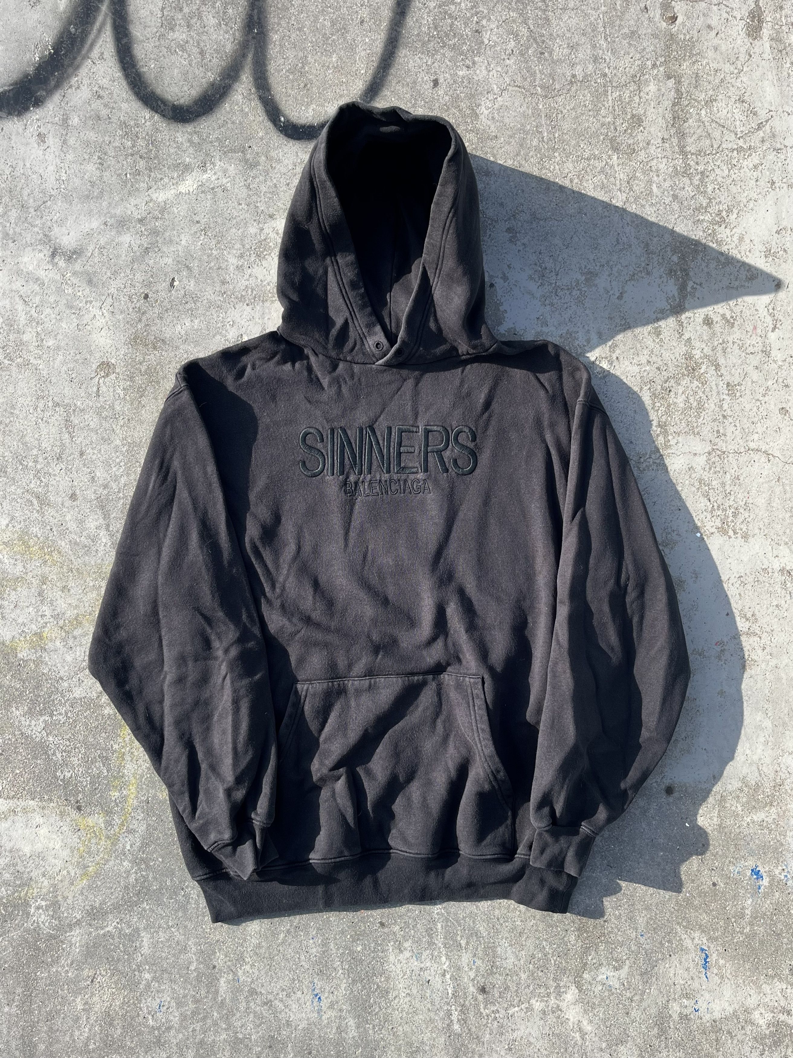 Balenciaga Balenciaga Sinners hoodie Size US M / EU 48-50 / 2 - 1 Thumbnail