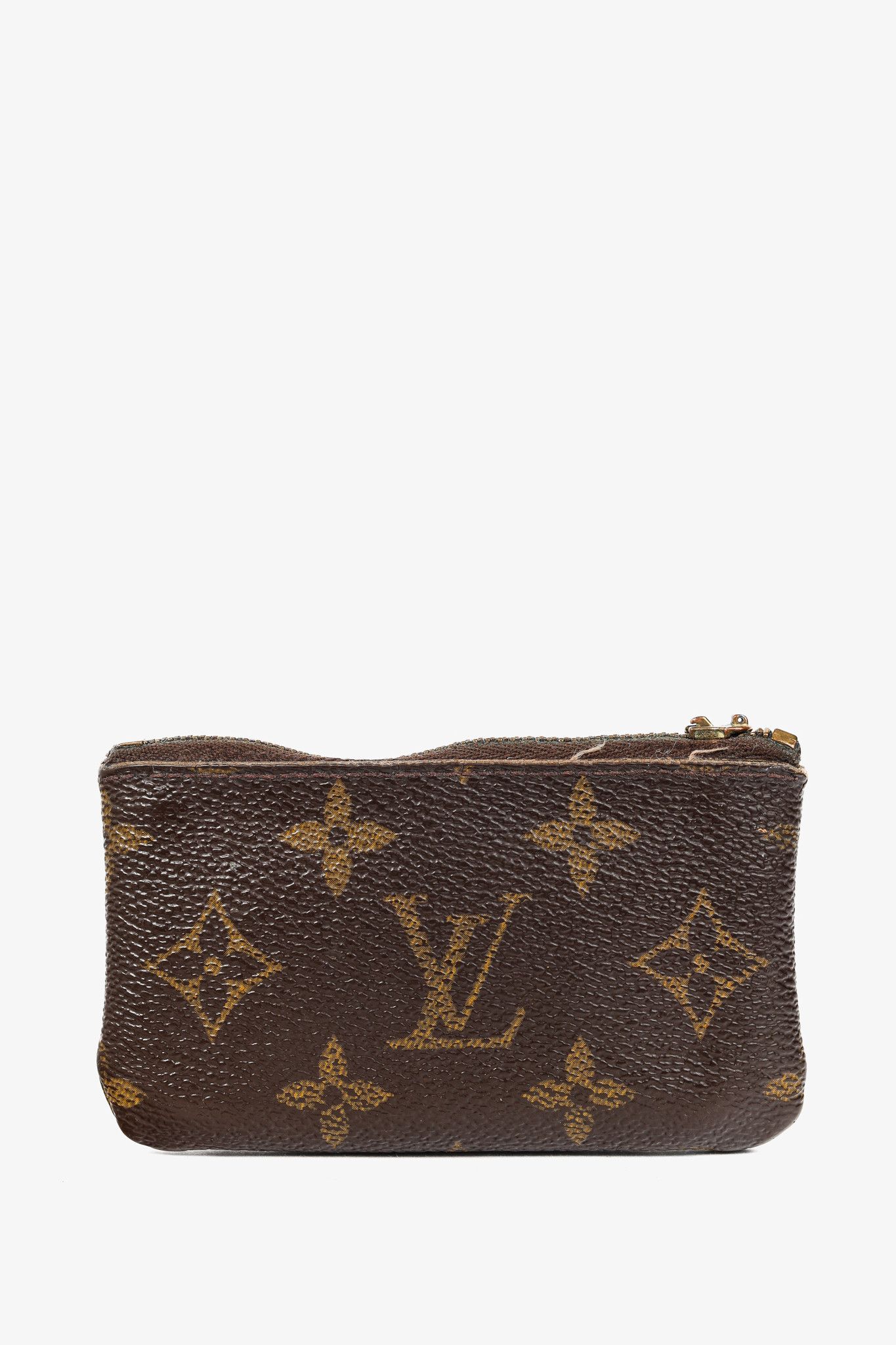 Louis Vuitton Louis Vuitton Monogram Canvas Zip Pochette Cles Size ONE SIZE - 1 Thumbnail