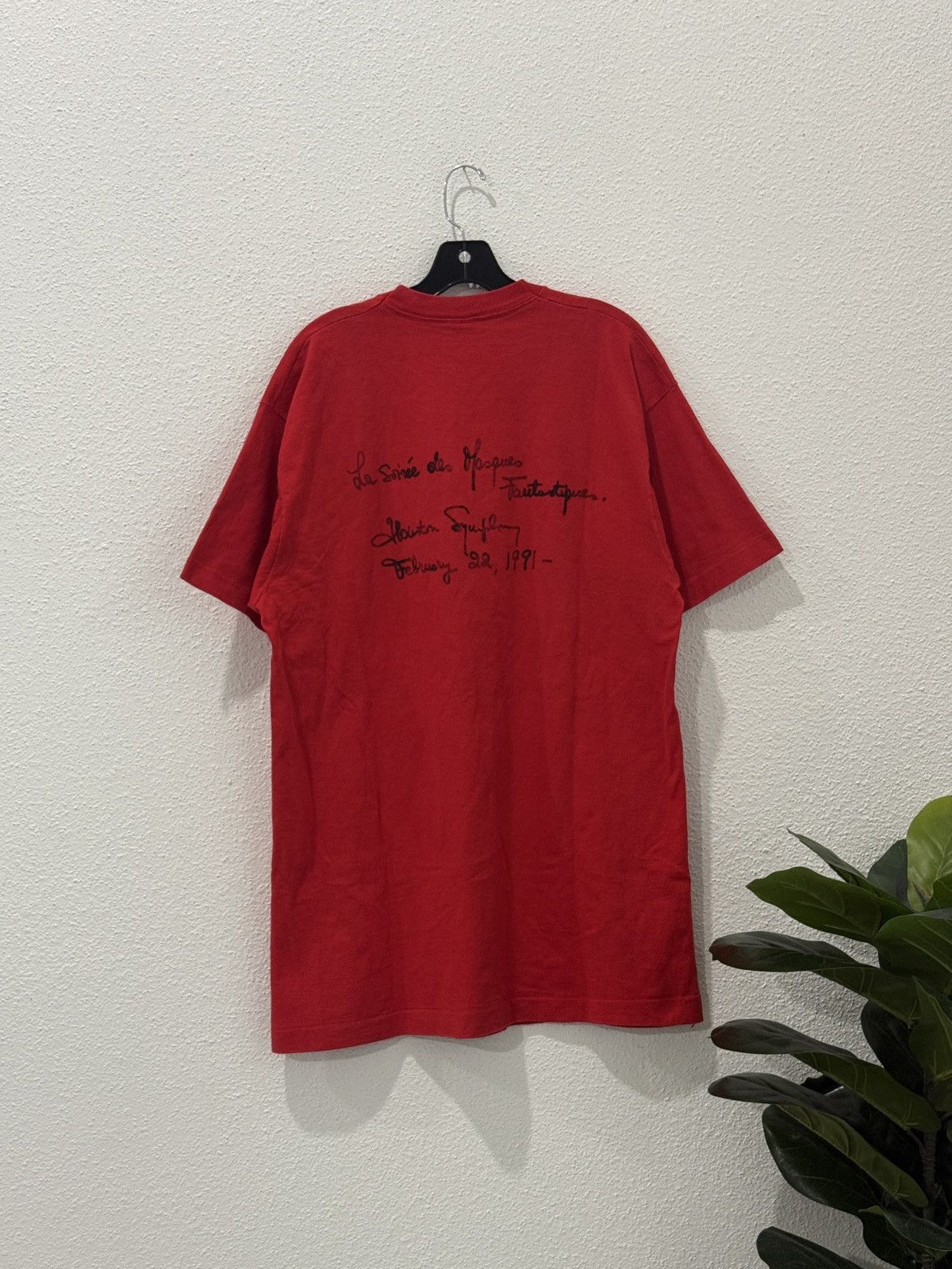 Arts & Science Vintage Houston Symphony Art Graphic La Soirée des Masques Size US XL / EU 56 / 4 - 3 Thumbnail