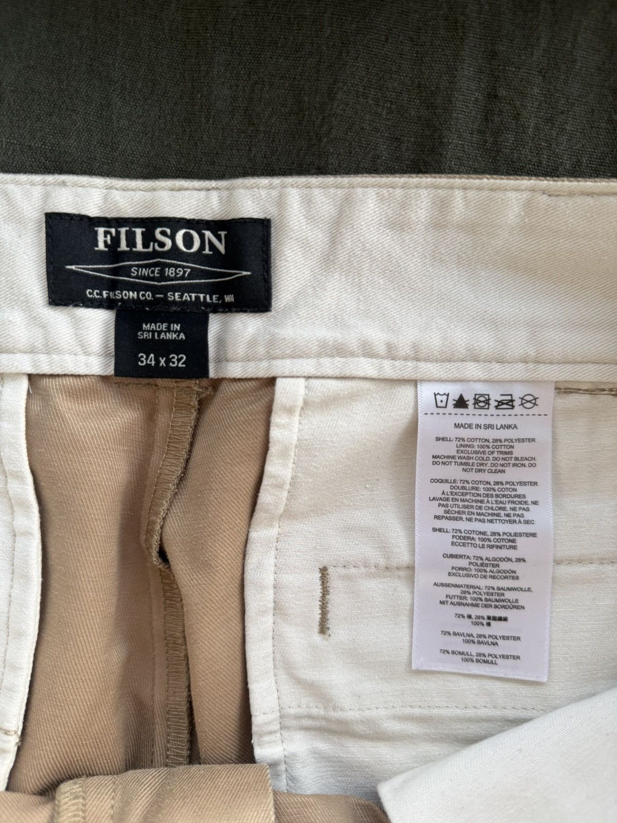 Filson Filson khaki pants Size US 34 / EU 50 - 6 Thumbnail