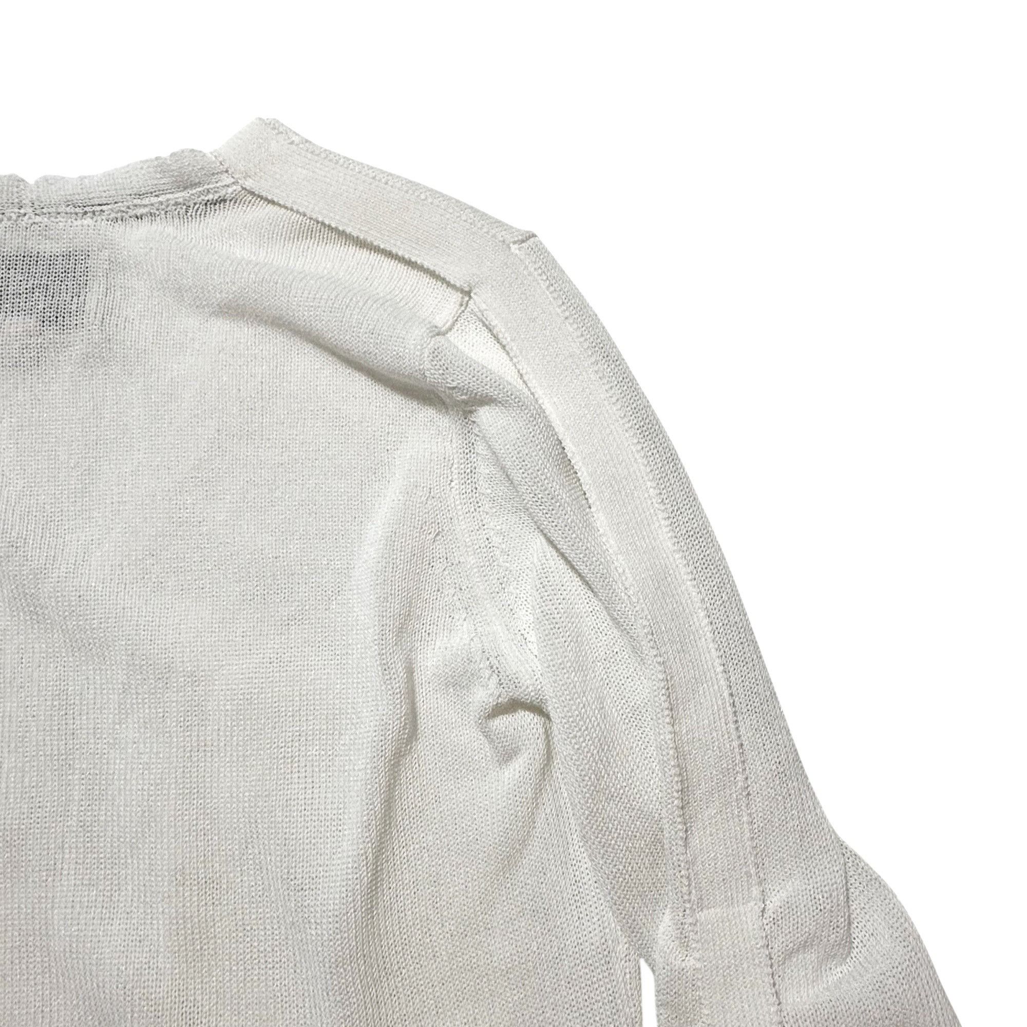 Brochu Walker Brochu Walker Palmas Vee White Sweater XS Salt Water NWT Size XS / US 0-2 / IT 36-38 - 9 Thumbnail