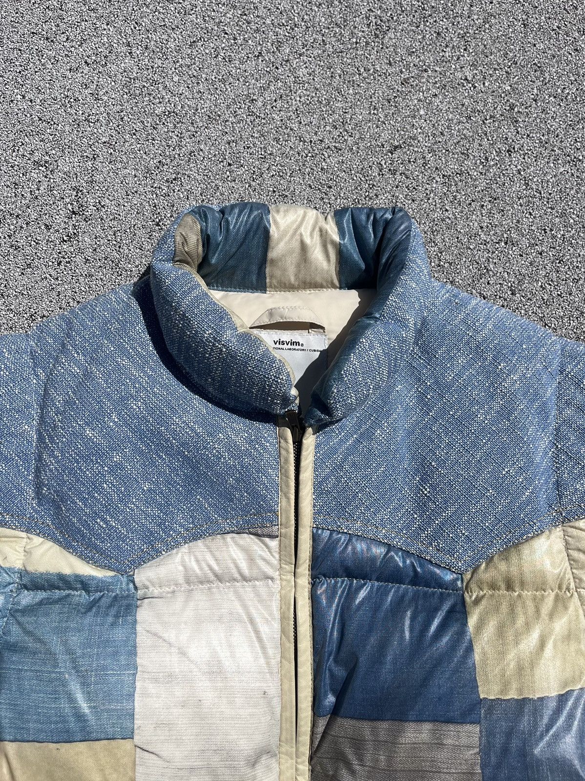 Visvim AW11 Visvim Kofu Archive Patchwork Down Vest Size US M / EU 48-50 / 2 - 3 Thumbnail