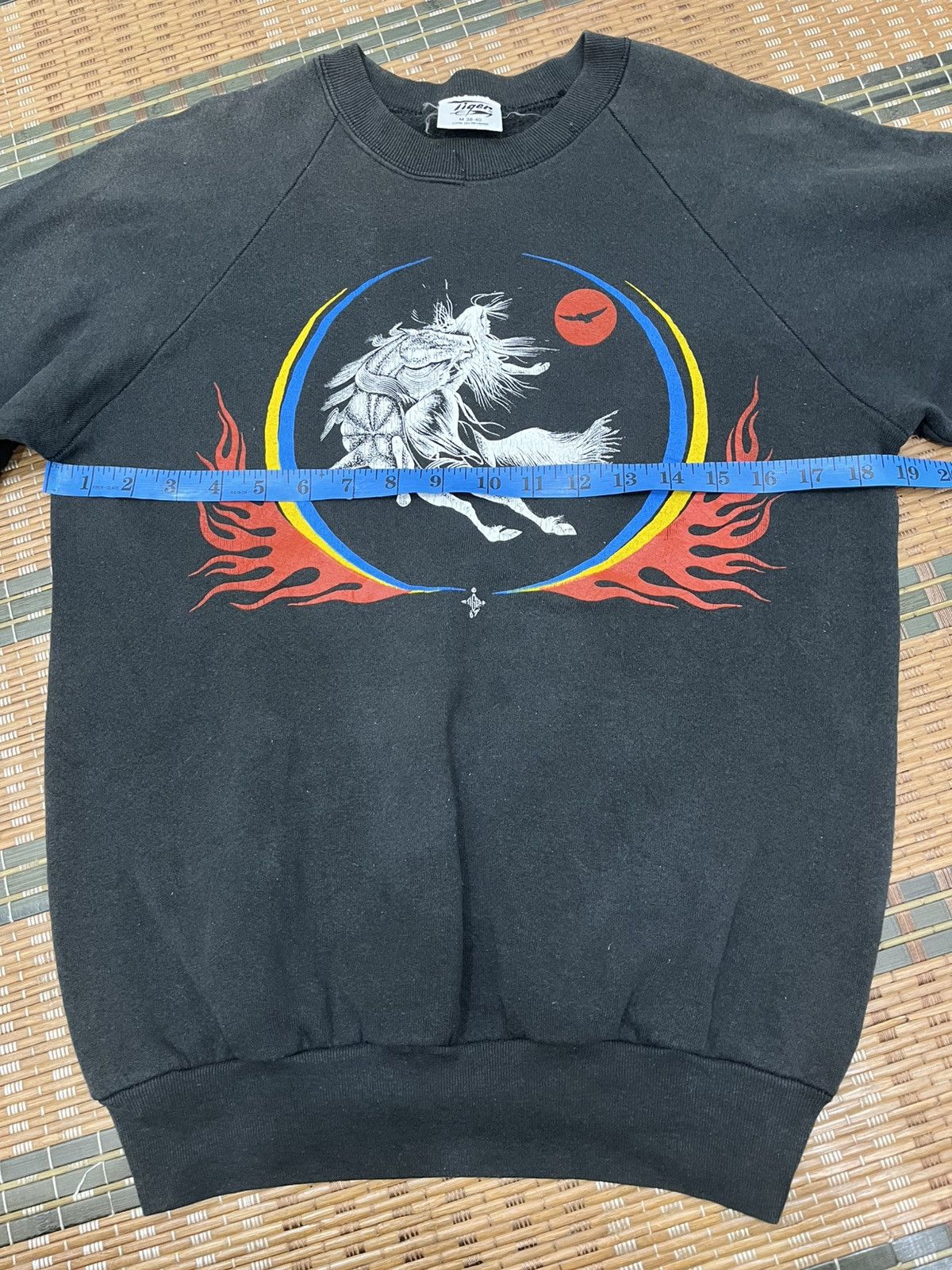 Vintage Vintage 80s Sunfaded Spirit Horse Crewneck Sweatshirt Size US M / EU 48-50 / 2 - 10 Thumbnail