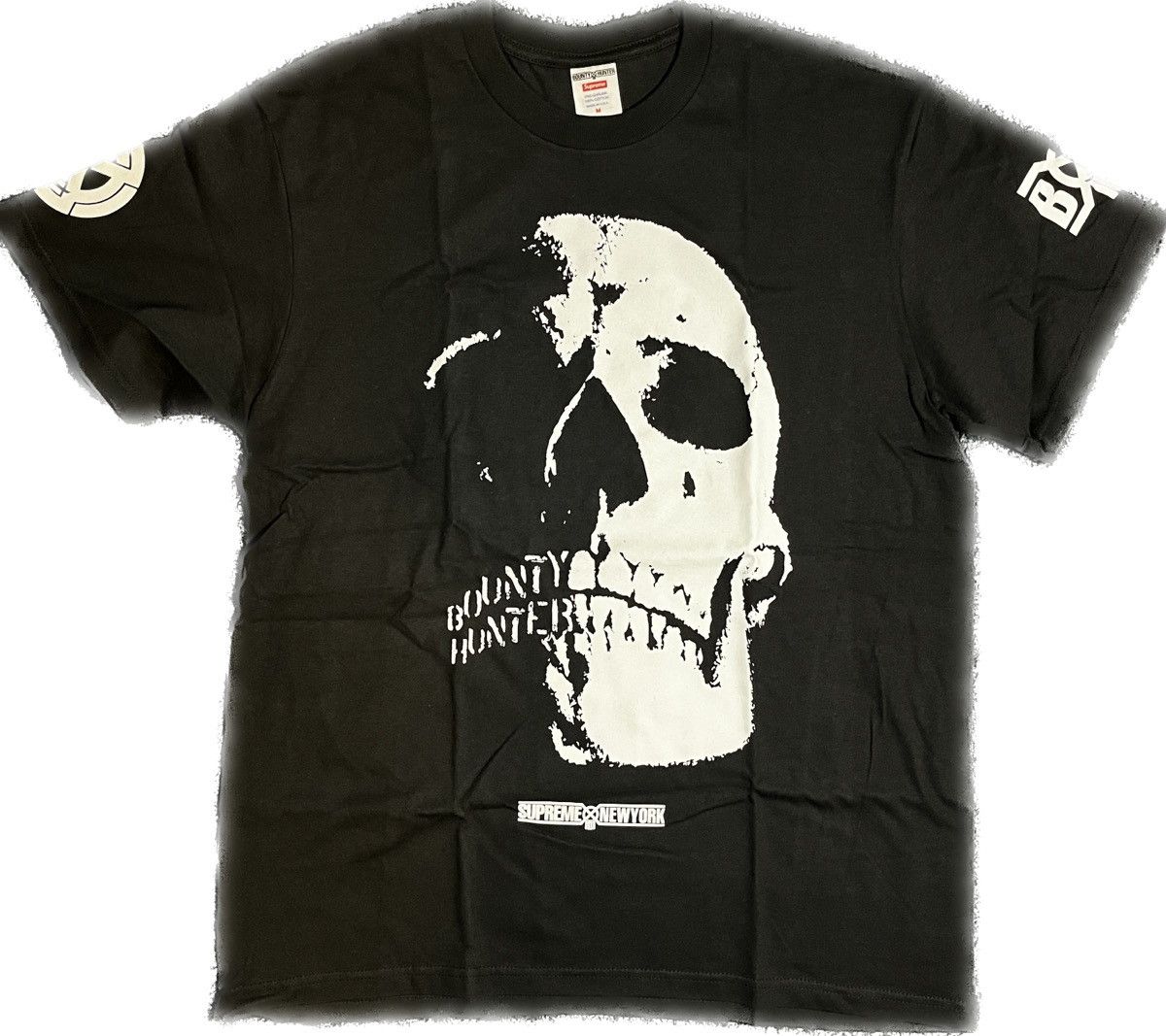 Supreme Bounty Hunter Skulls Tee Black-