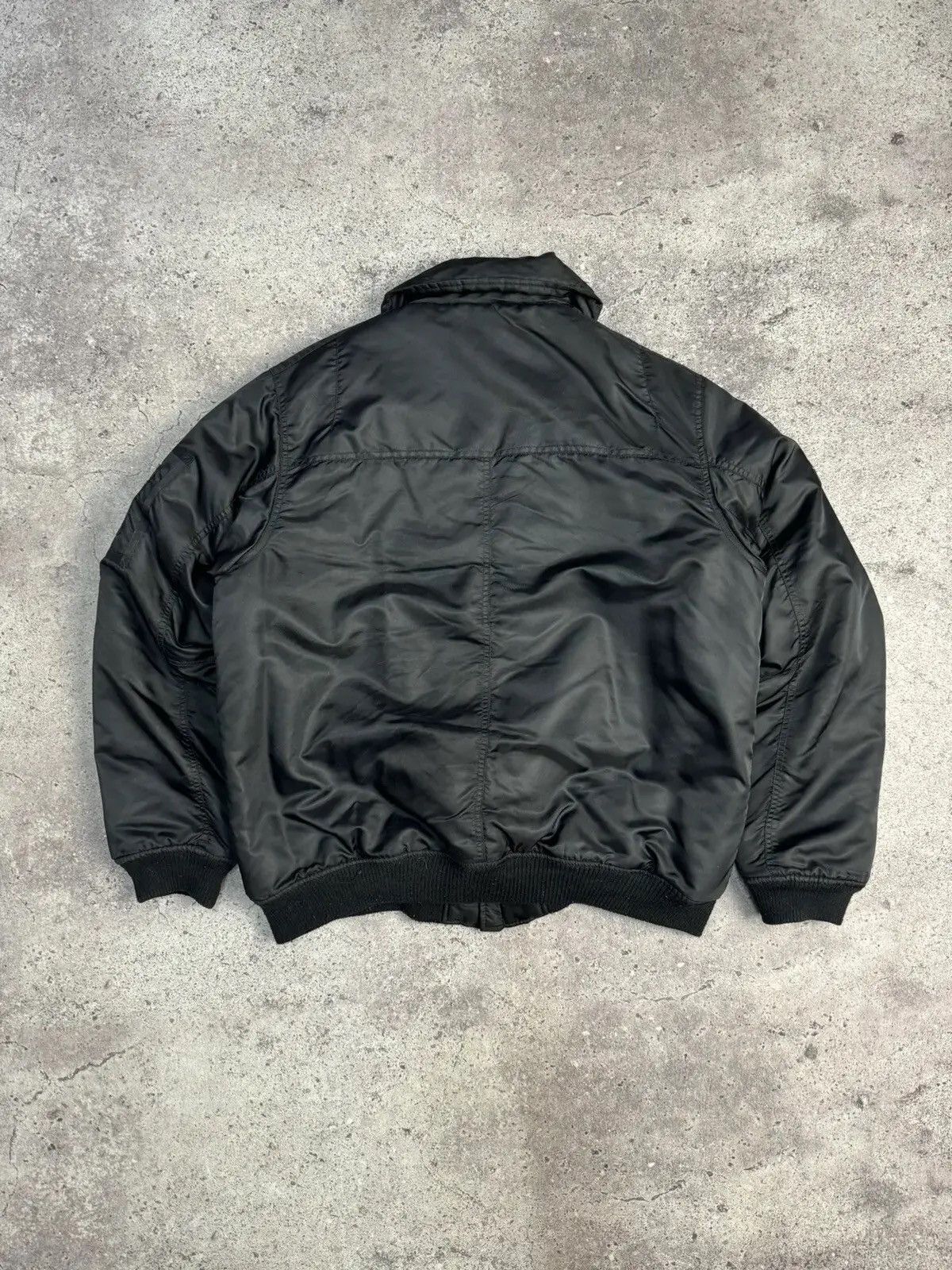 Japanese Brand × Vintage VINTAGE Y2K MA 1 intermediate Bomber Alpha Industies jacket Size US L / EU 52-54 / 3 - 10 Thumbnail