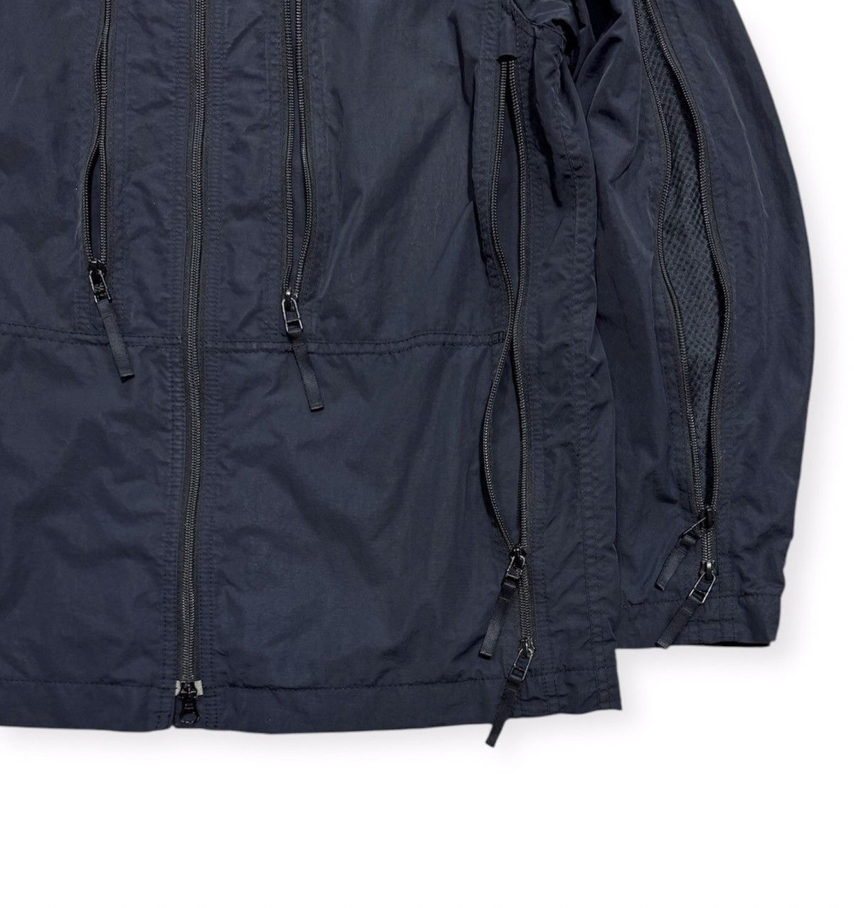 Issey Miyake AW04 Issey Miyake Multi Zipper Parachute Jacket Size US M / EU 48-50 / 2 - 4 Thumbnail