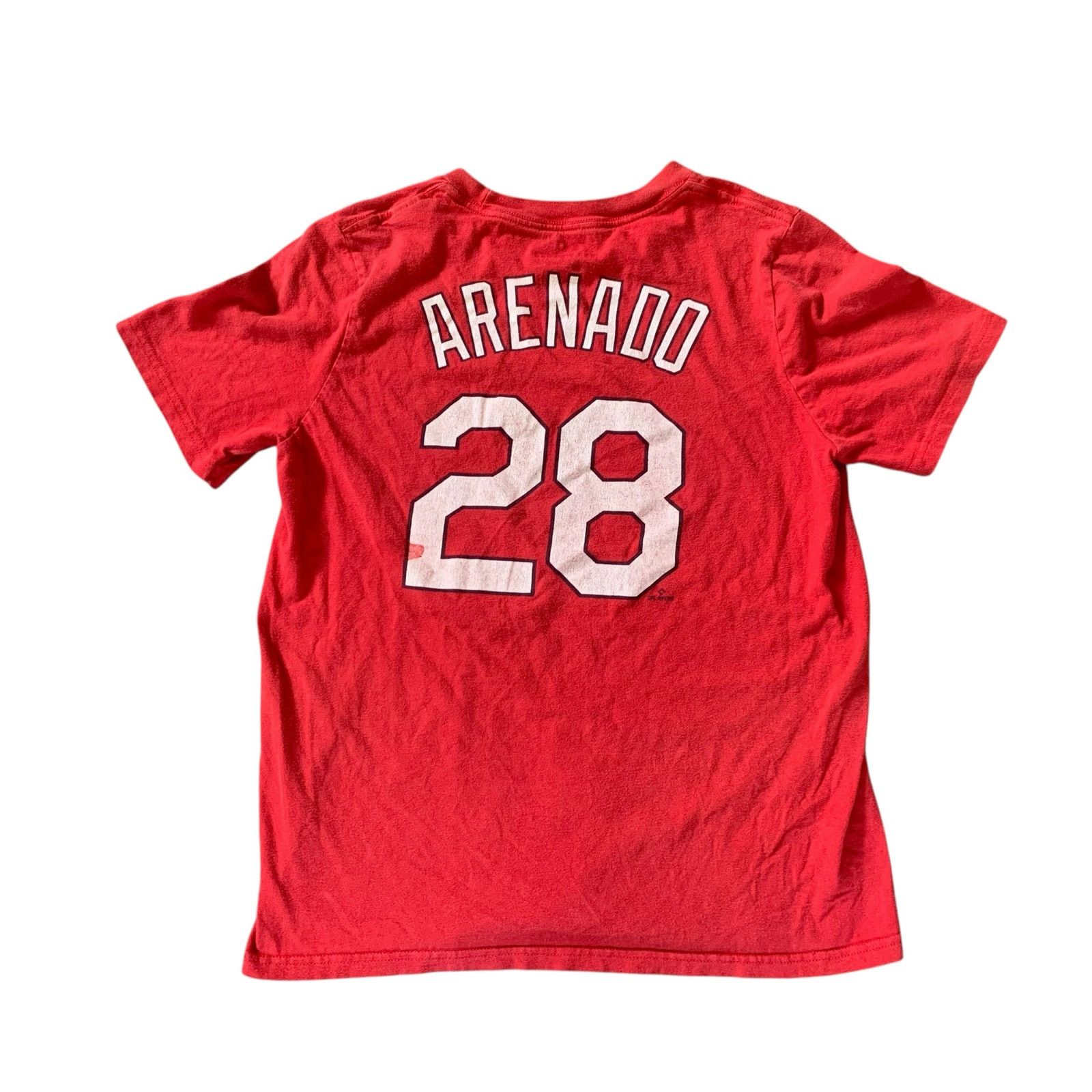 Nike St. Louis Cardinals #28 Arenado Graphic T-shirt youth Large Size US XXS / EU 40 - 2 Thumbnail