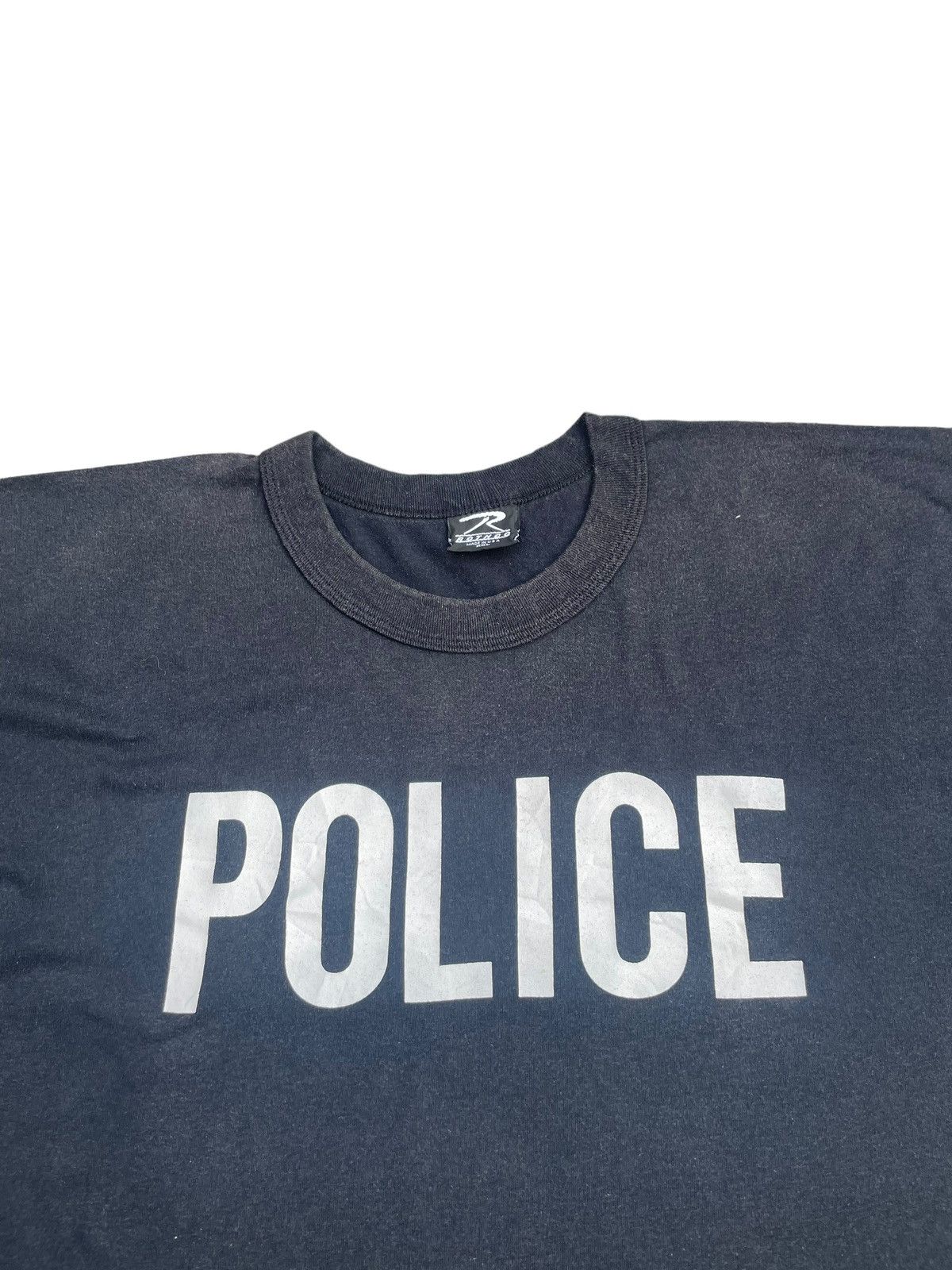 Rothco Vintage Police Tshirt Size US XXL / EU 58 / 5 - 3 Thumbnail