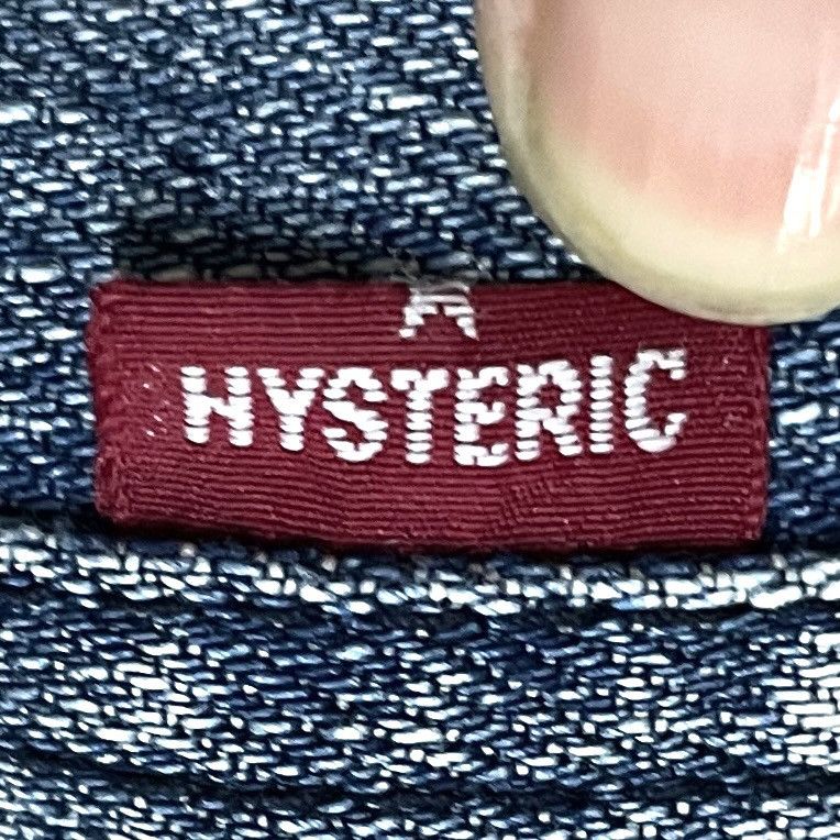 Hysteric Glamour × Japanese Brand × Vintage Very Rare Vintage Brand Hysteric Glamour Denim Jacket 1990s Size US M / EU 48-50 / 2 - 10 Thumbnail
