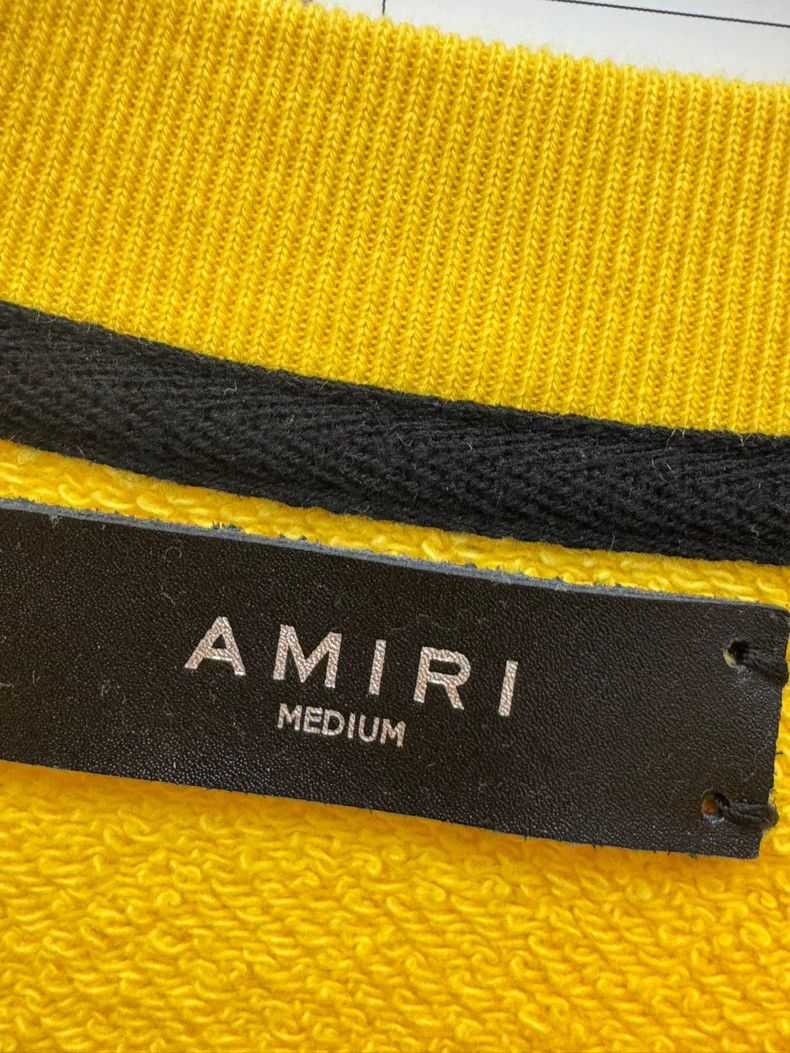 Amiri Amiri Crocodile Embroidered Destroyed Sweatshirt Size US M / EU 48-50 / 2 - 3 Thumbnail