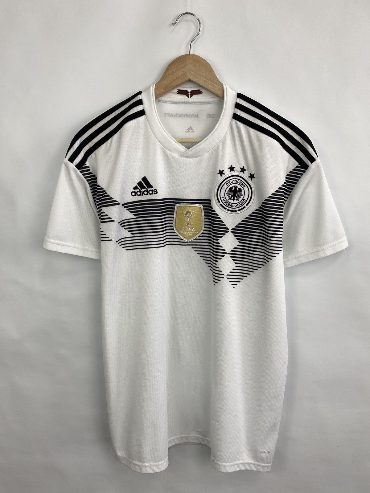 Adidas 🇩🇪 Adidas Germany 2014 WORLD CHAMPIONS jersey soccer t-shirt Size US L / EU 52-54 / 3 - 3 Thumbnail