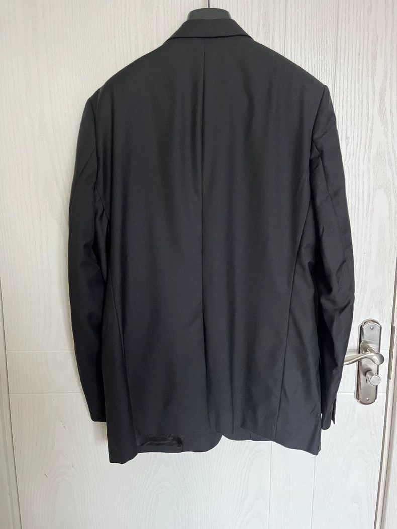 Dior Dior Black suit with logo on the chest 2502-Nextarrow Size 52R - 6 Thumbnail