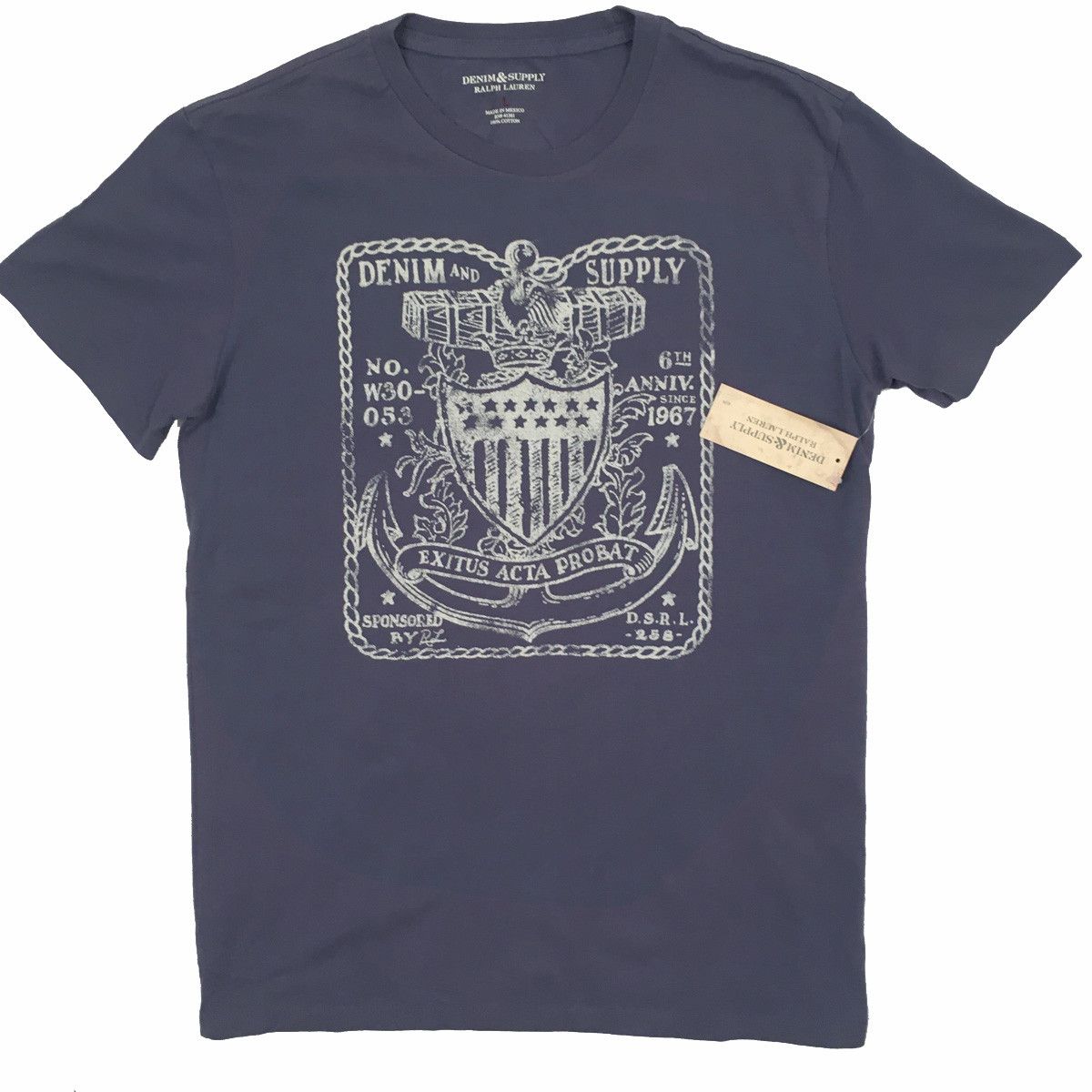 Denim & Supply Ralph Lauren NEW Vintage Ralph Lauren Denim & Supply T Shirt! USA Shield Size US L / EU 52-54 / 3 - 1 Preview