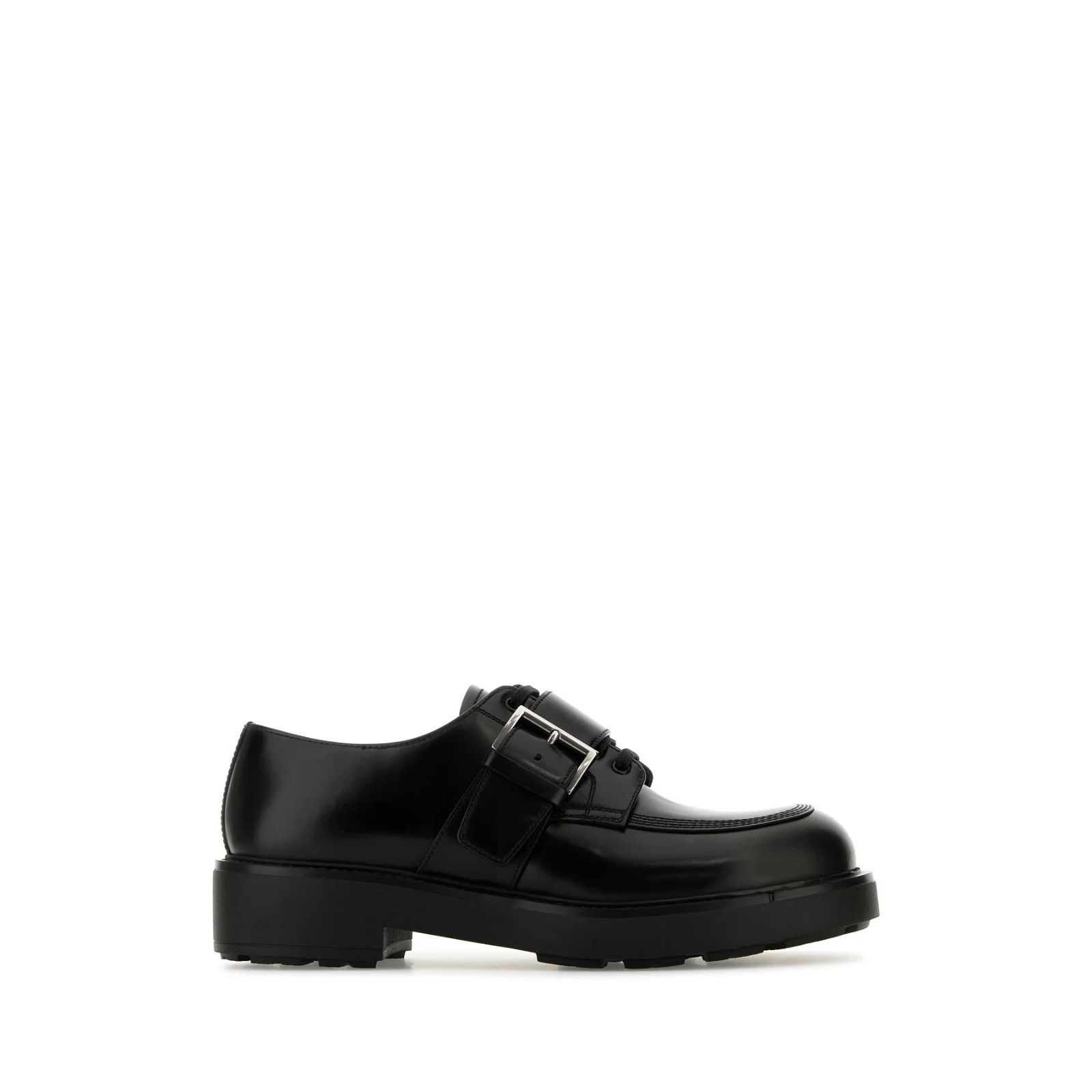 Luxury × Prada × Vintage Archive Prada Sport Lace Up Leather Shoes 