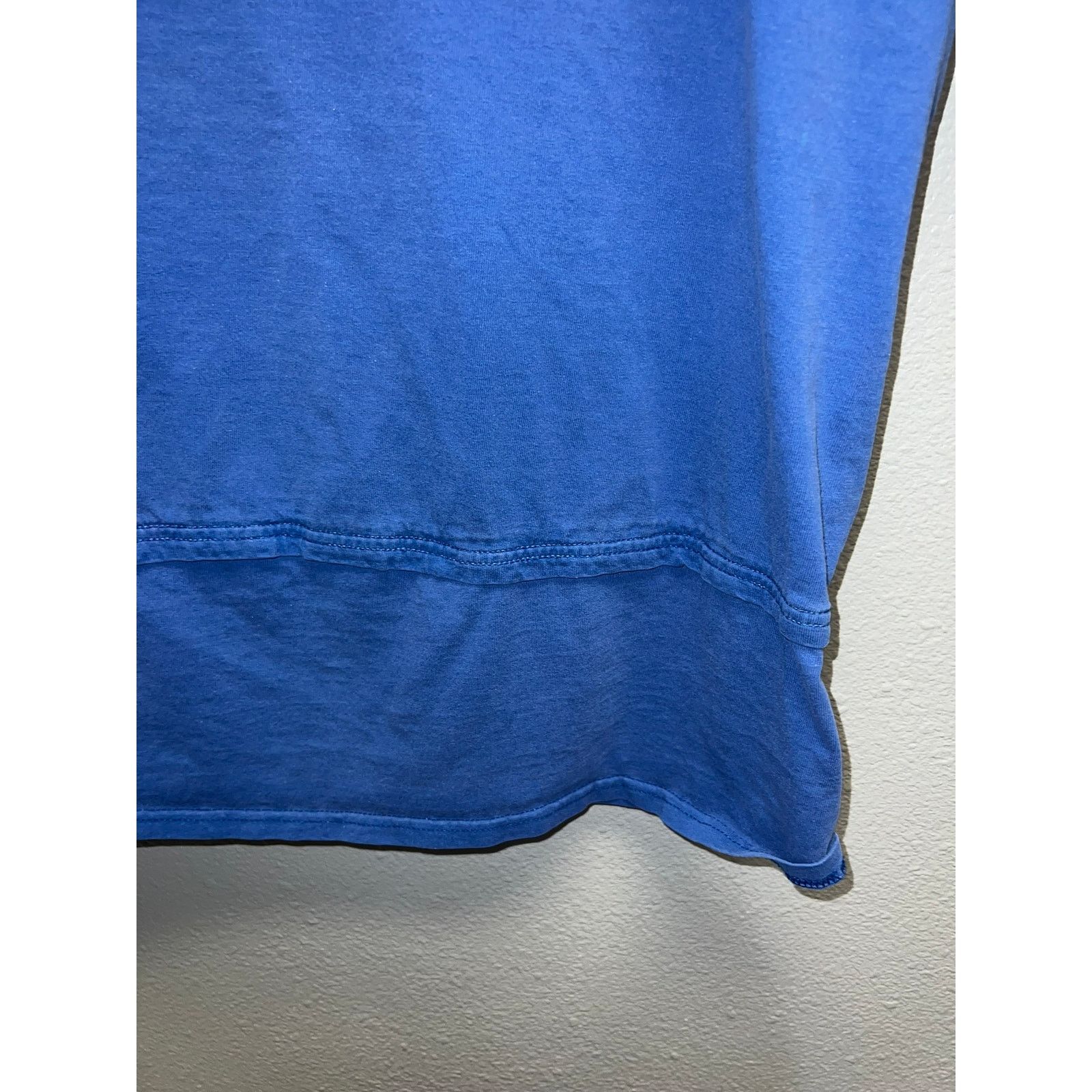 Nike Nike Blue Blank Shirt Y2K Swoosh Long Length Tee 2000s L Size US L / EU 52-54 / 3 - 5 Thumbnail