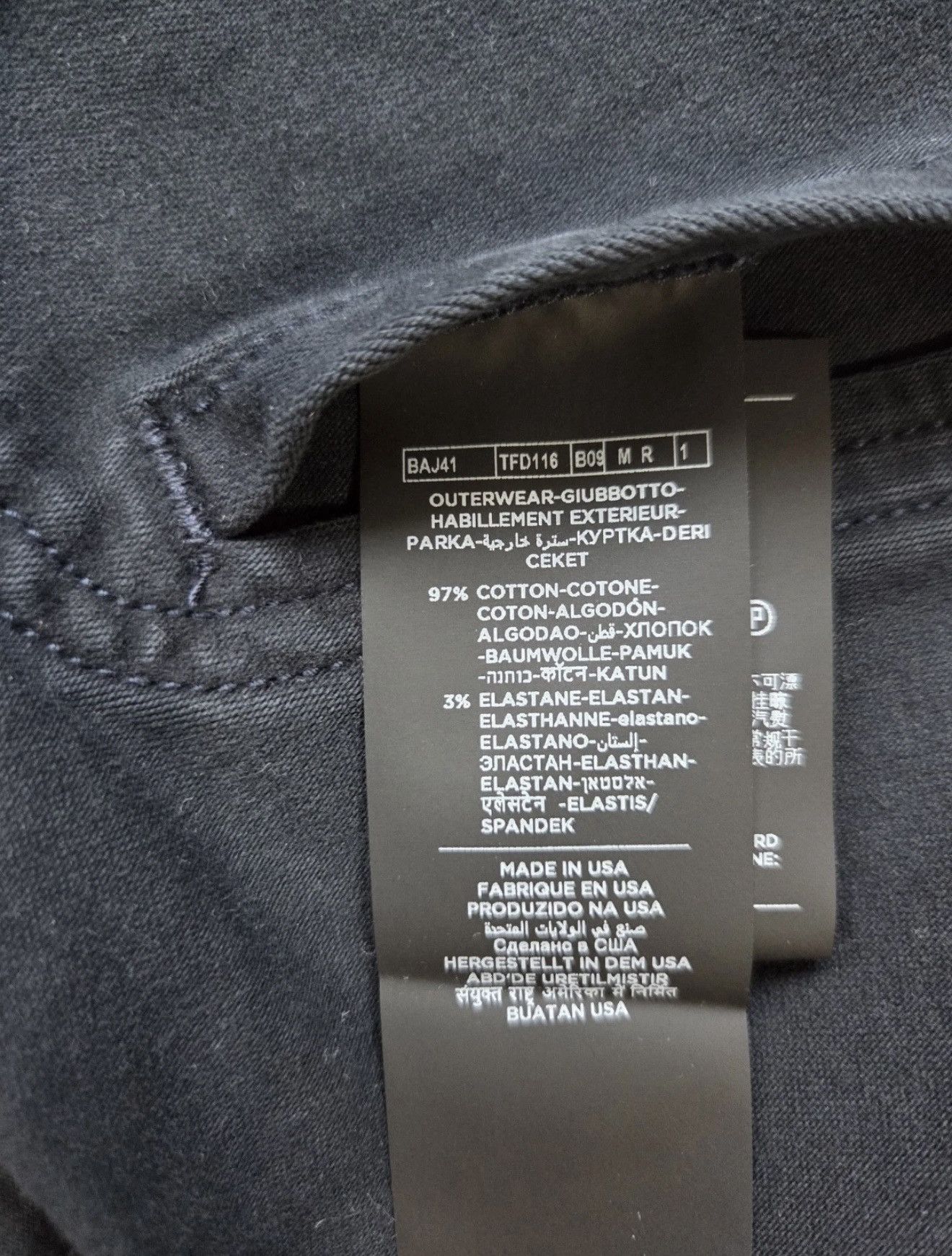 Tom Ford Tom Ford Moleskin Jacket Navy Blue Medium Size US M / EU 48-50 / 2 - 4 Thumbnail