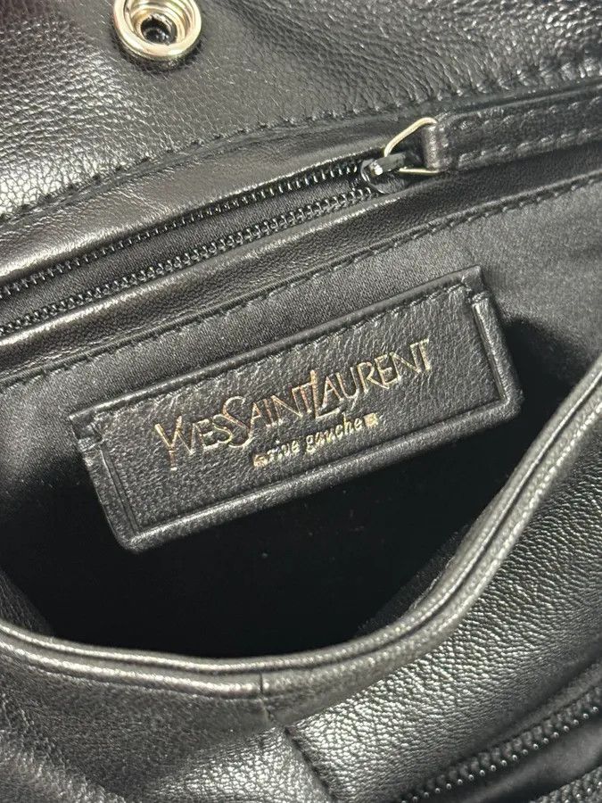 Yves Saint Laurent Yves Saint Laurent Black Mala Horn Handle bag Size ONE SIZE - 14 Thumbnail