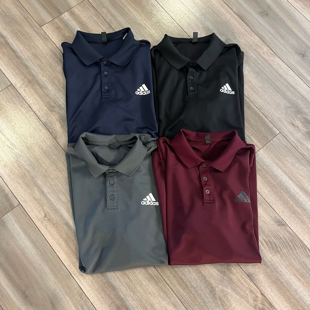 Adidas Lot of 4 Adidas Casual Athletic Polo Shirt Men Large Size US L / EU 52-54 / 3 - 1 Thumbnail