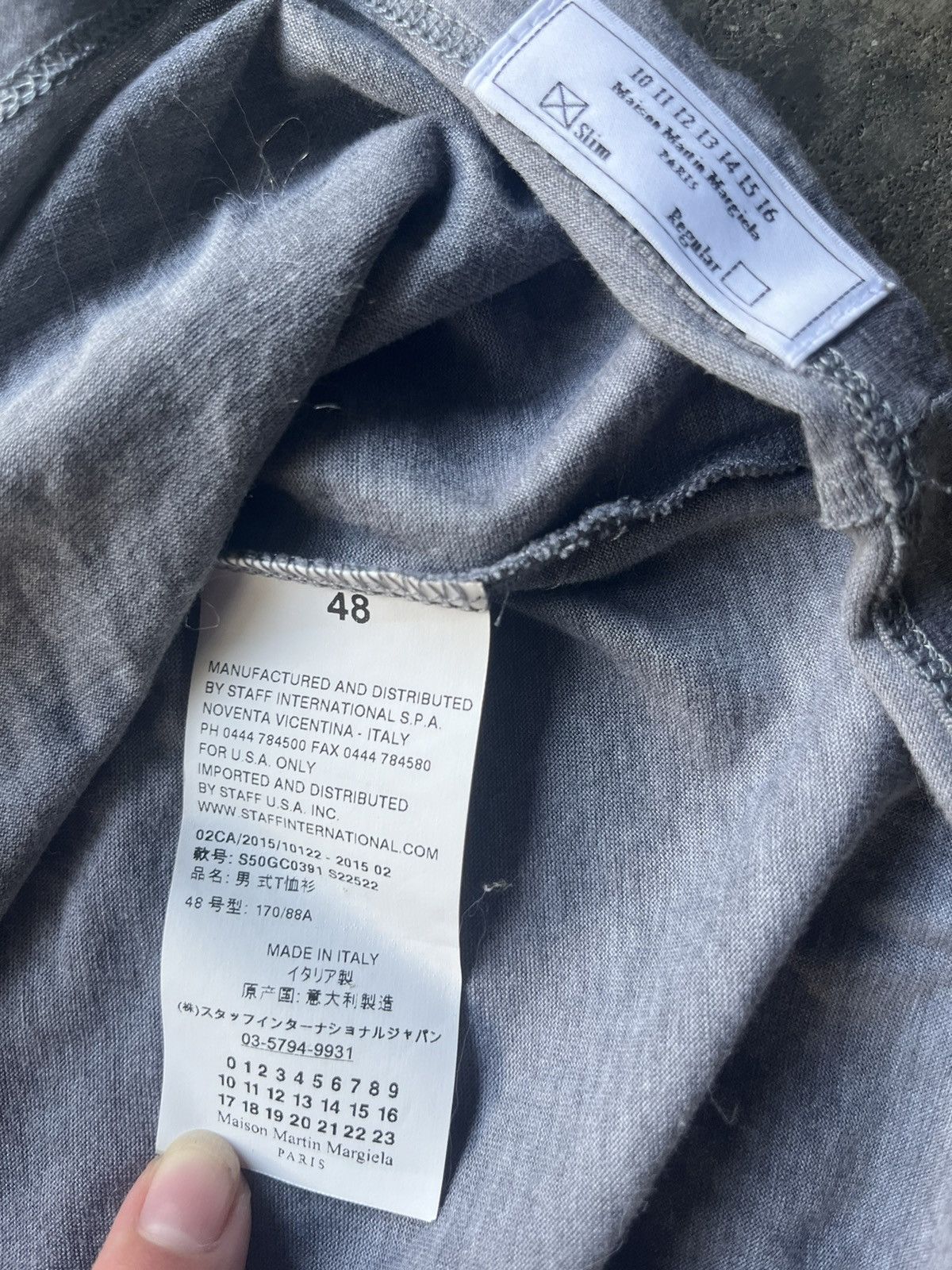 Maison Margiela Margiela polo Size US L / EU 52-54 / 3 - 4 Thumbnail