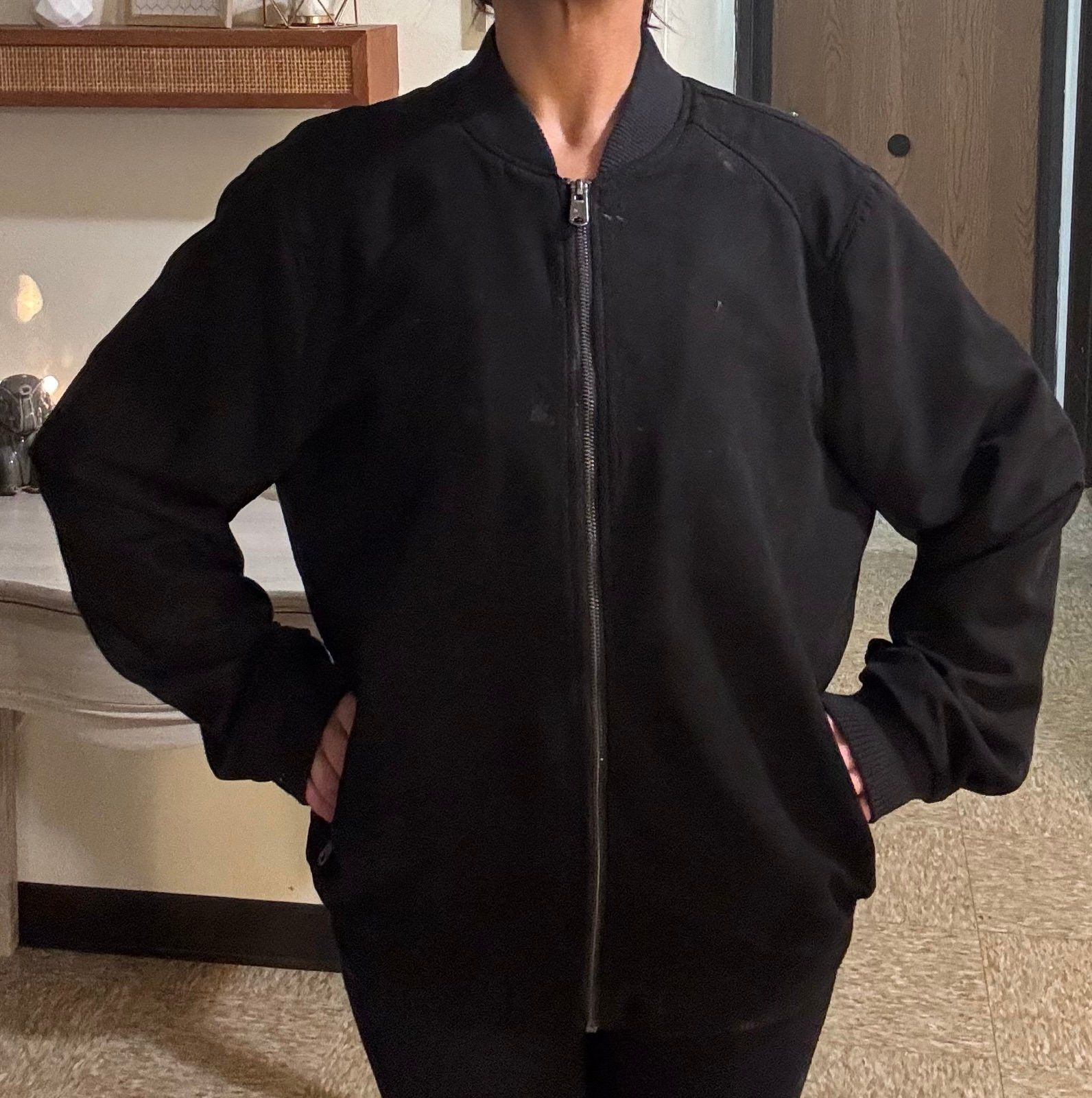 Marc Anthony Marc Anthony Men's Black Zip-Up Coat Jacket Size L Size US L / EU 52-54 / 3 - 2 Thumbnail