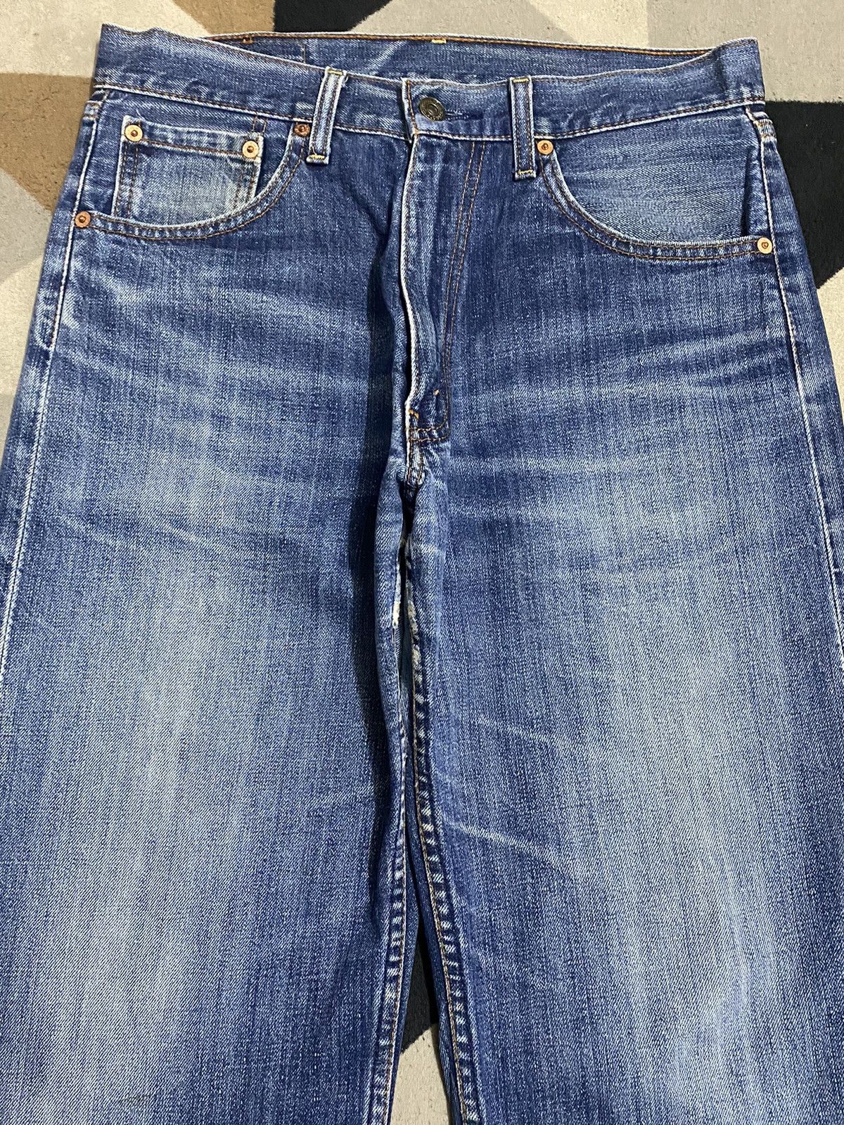 Levi's Levi's 501 90’s blue Wide Leg Baggy jeans Size US 31 - 3 Thumbnail