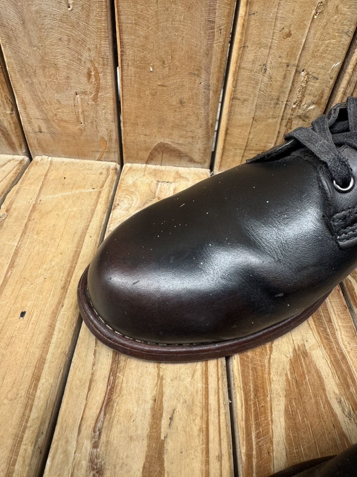 Wolverine Wolverine 1000 Miles Black Leather Boots sz USA 9 D Size US 9 / EU 42 - 14 Thumbnail
