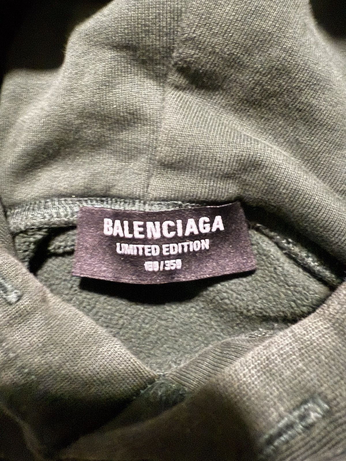 Balenciaga Limited Edition Balenciaga Cities Paris Hoodie Green Size US M / EU 48-50 / 2 - 4 Thumbnail