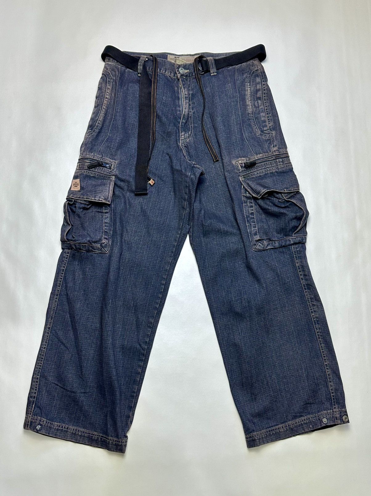 Lee Lee dungaree cargo pants Size US 34 / EU 50 - 1 Thumbnail