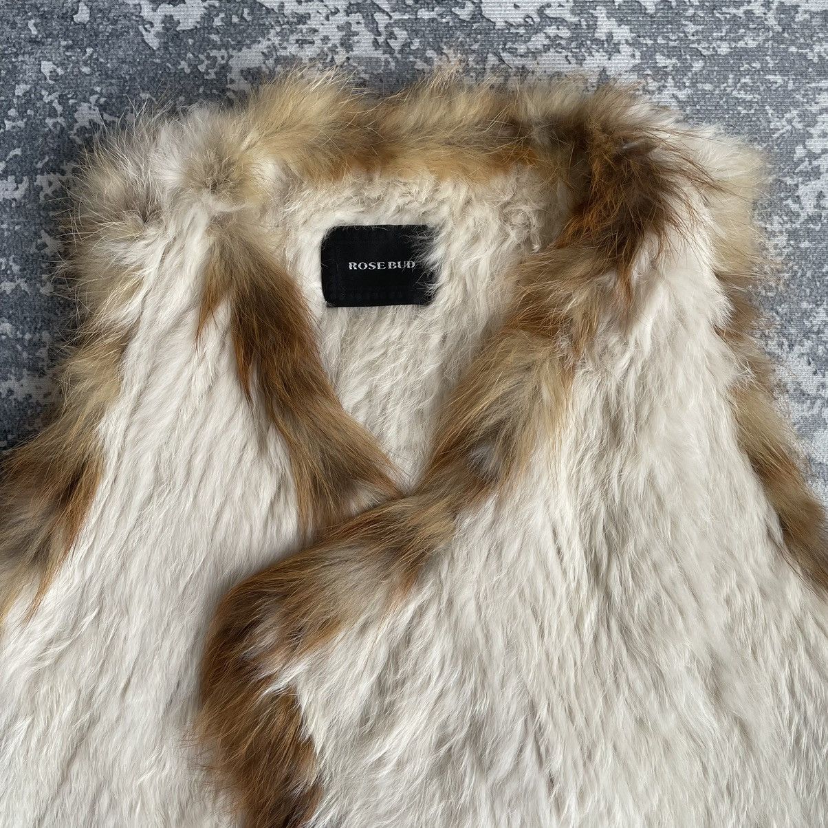 Beauty Beast Vintage Rose Bud Fur Sleeveless Vest Size US M / EU 48-50 / 2 - 4 Thumbnail