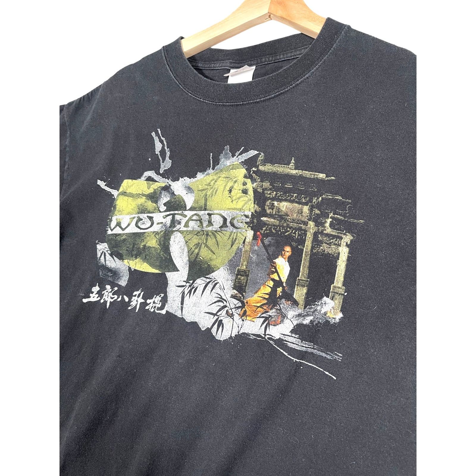 Anvil × Rap Tees × Vintage Vintage 1990's Wu-Tang Clan 8 Diagrams Graphic T-Shirt Size US XL / EU 56 / 4 - 3 Thumbnail